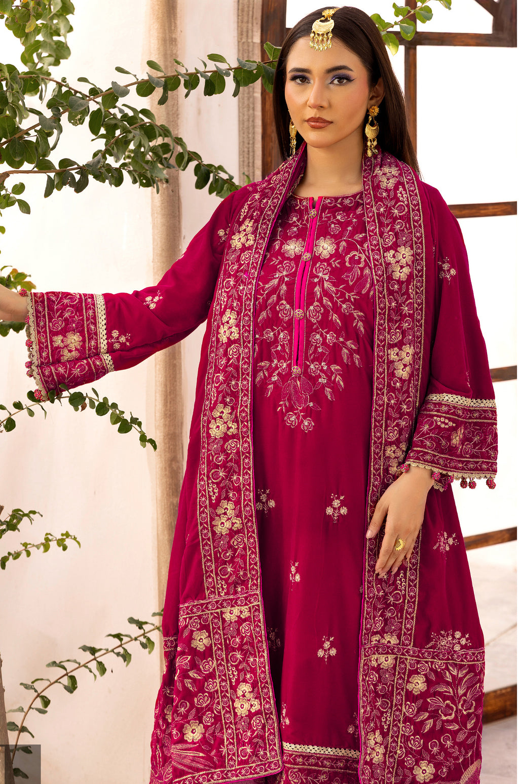 Gulabi Dhund - Unstitched 3pc