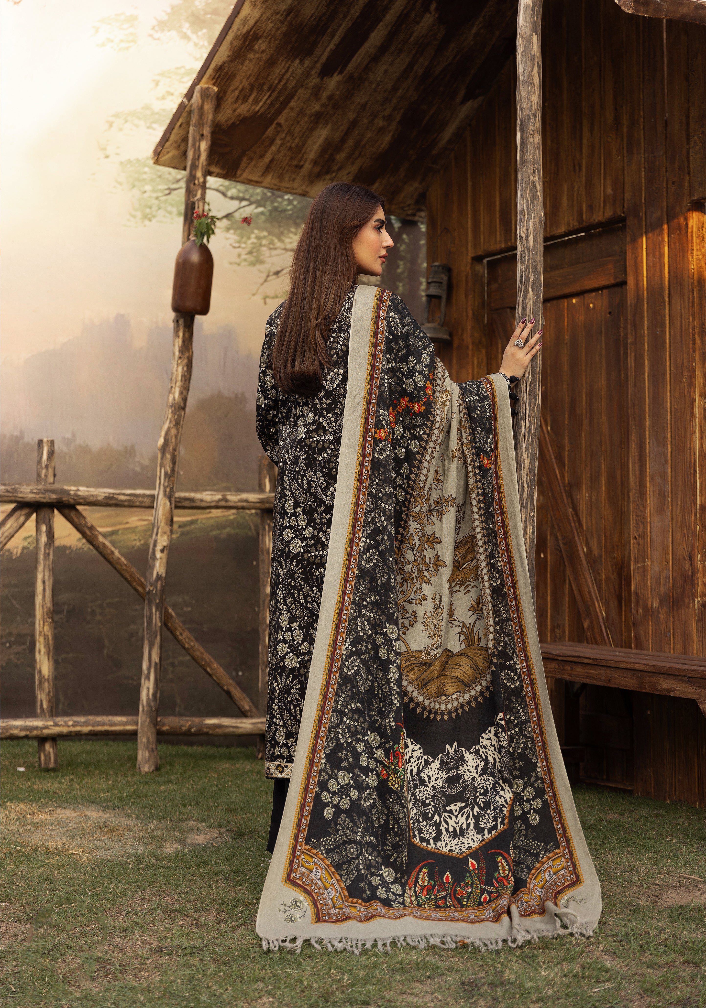 Zarvaan - Unstitched 3pc