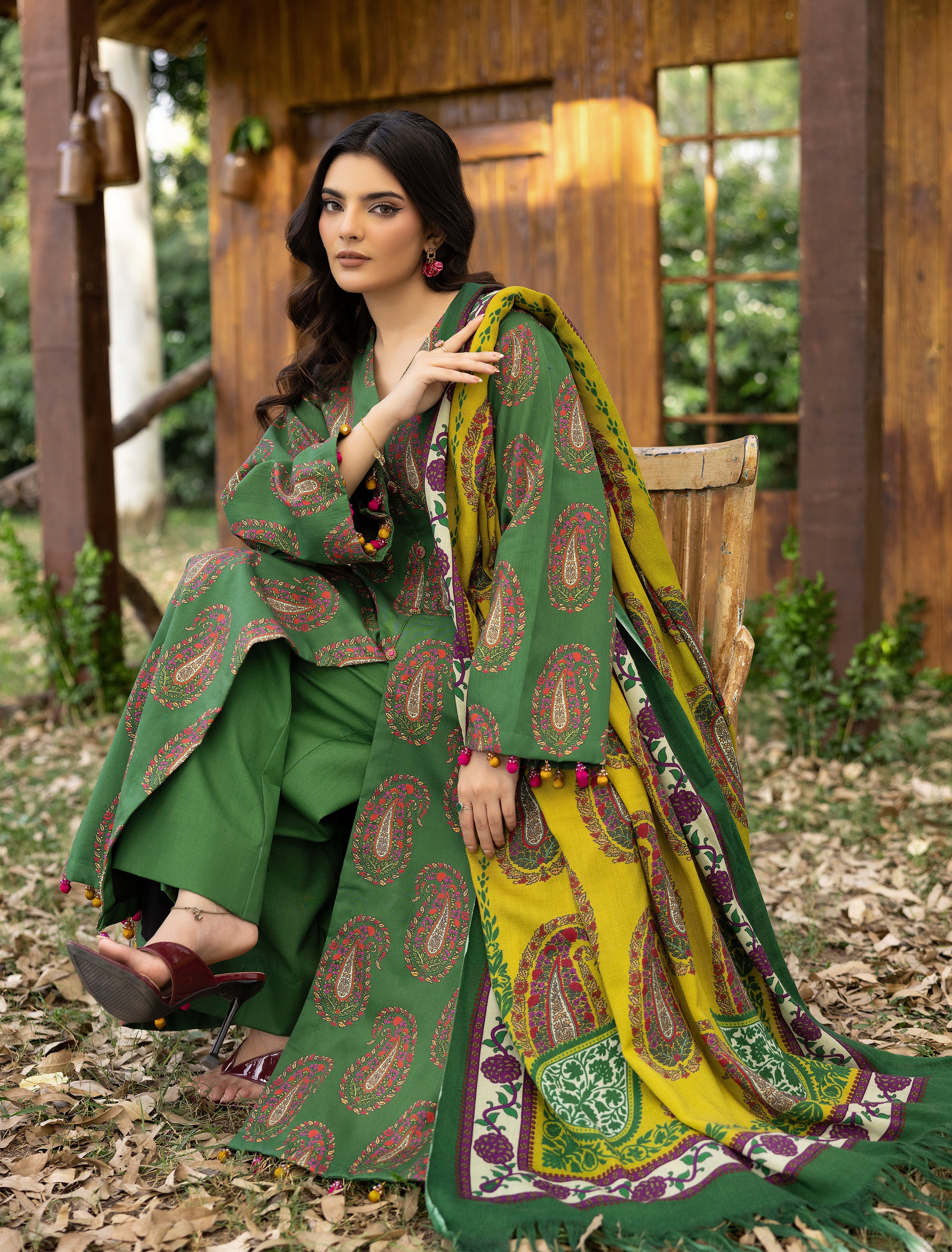 Mehka Daur - Unstitched 3pc