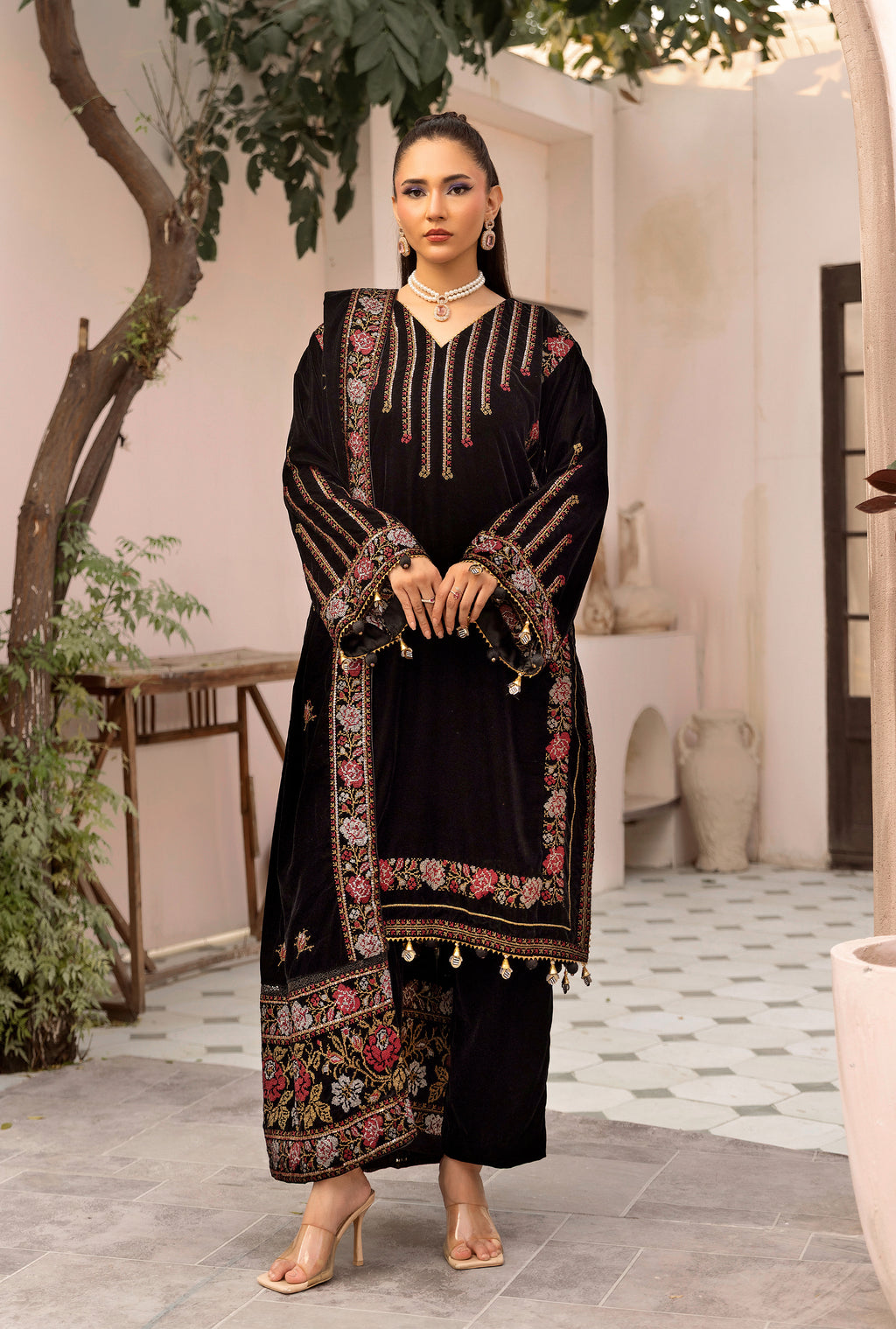 Raat Ki Roshanai - Unstitched 3pc