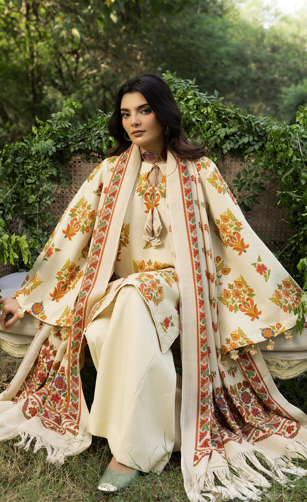 Nureen - Unstitched 3pc