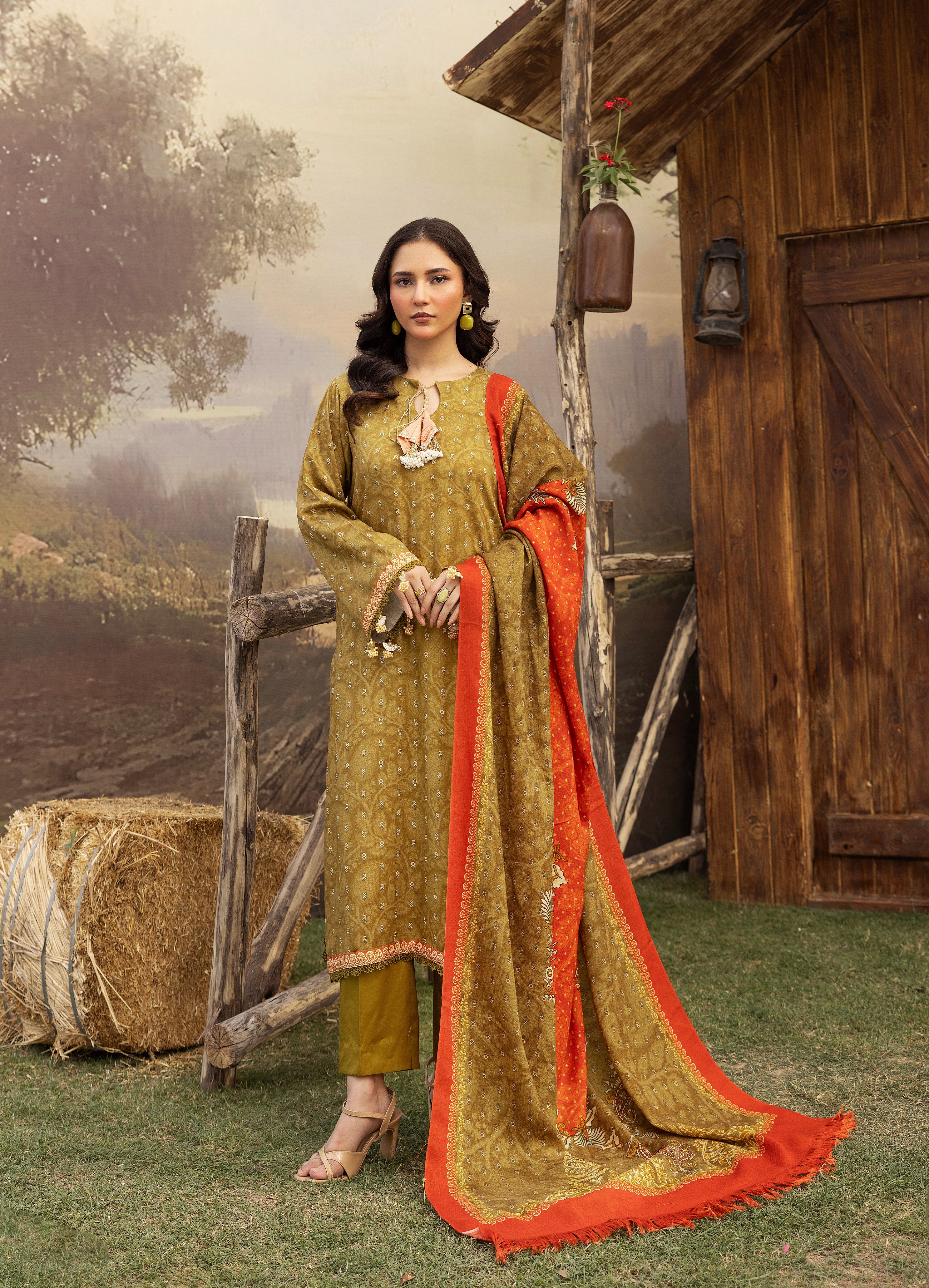 Sahar - Unstitched 3pc