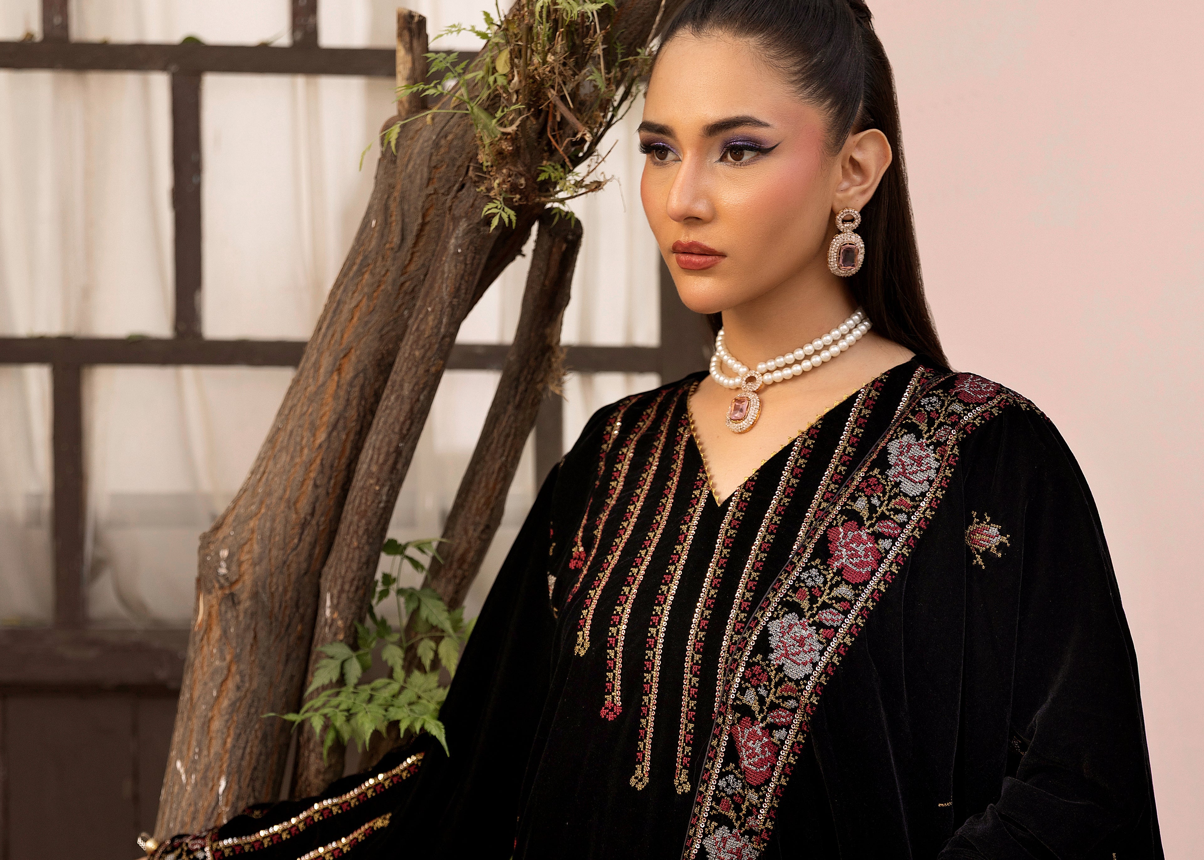 Raat Ki Roshanai - Unstitched 3pc