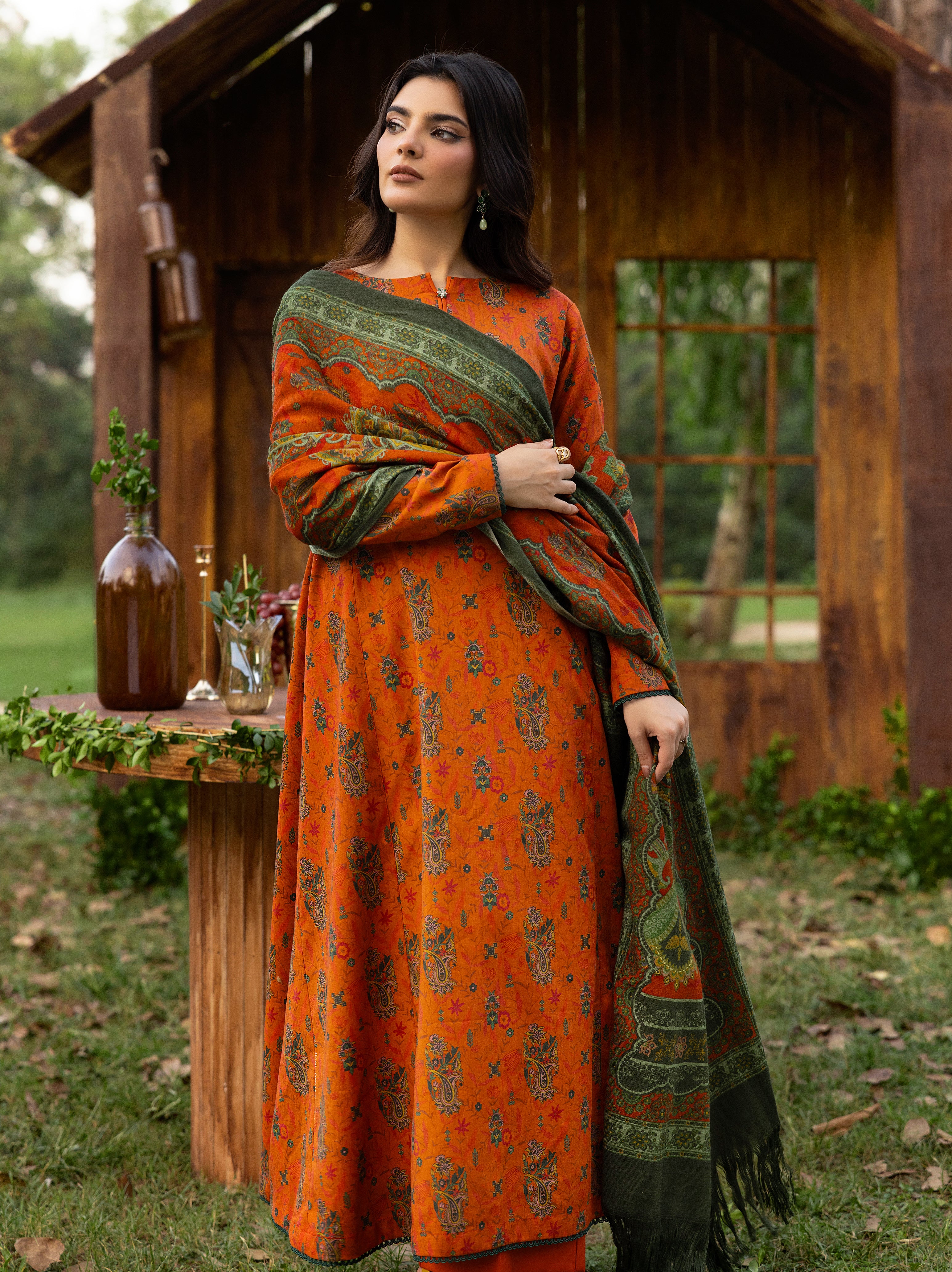 Sunehri Subah - Unstitched 3pc