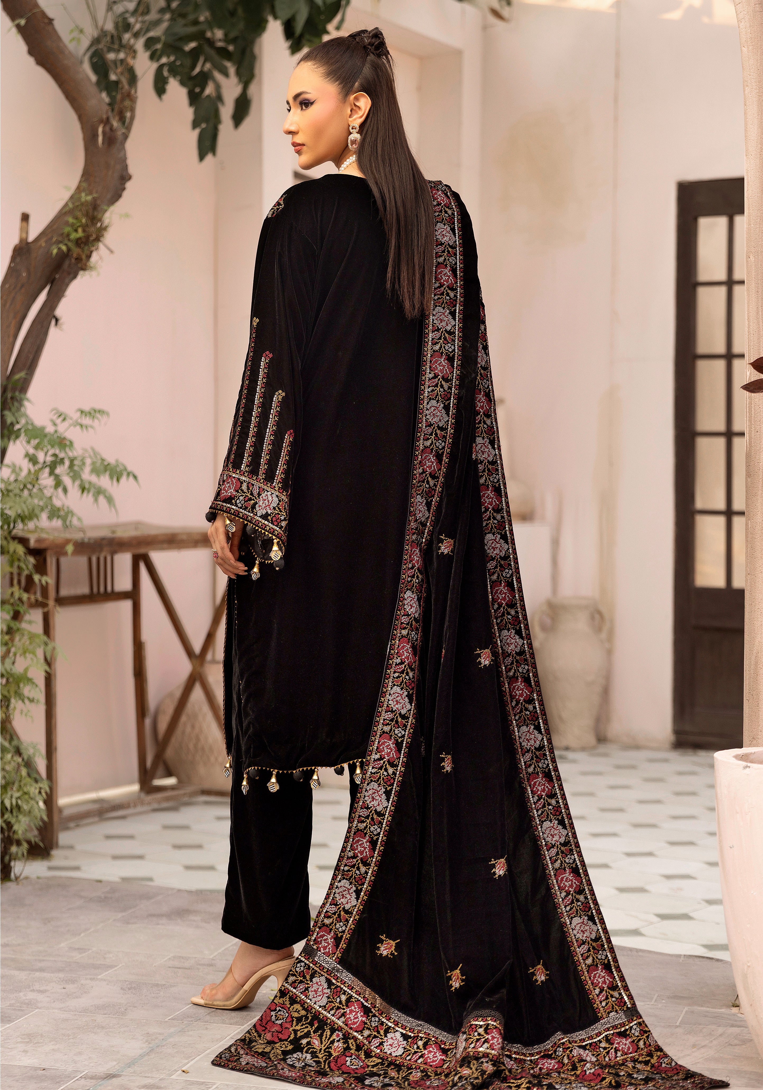 Raat Ki Roshanai - Unstitched 3pc