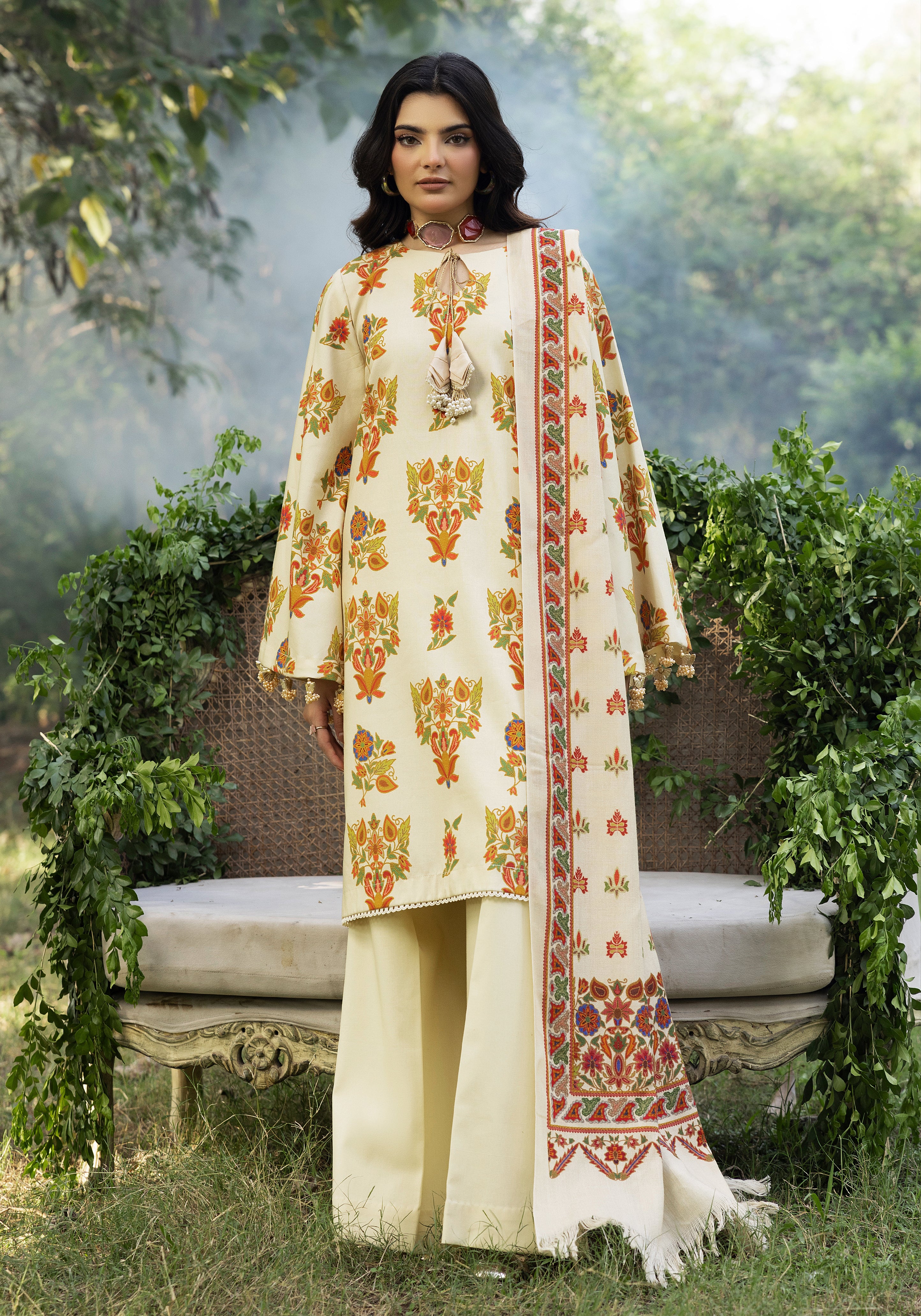 Nureen - Unstitched 3pc