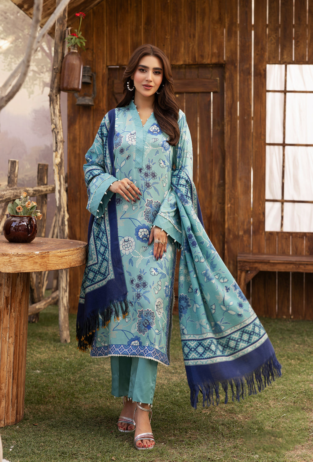 Baadal - Unstitched 3pc