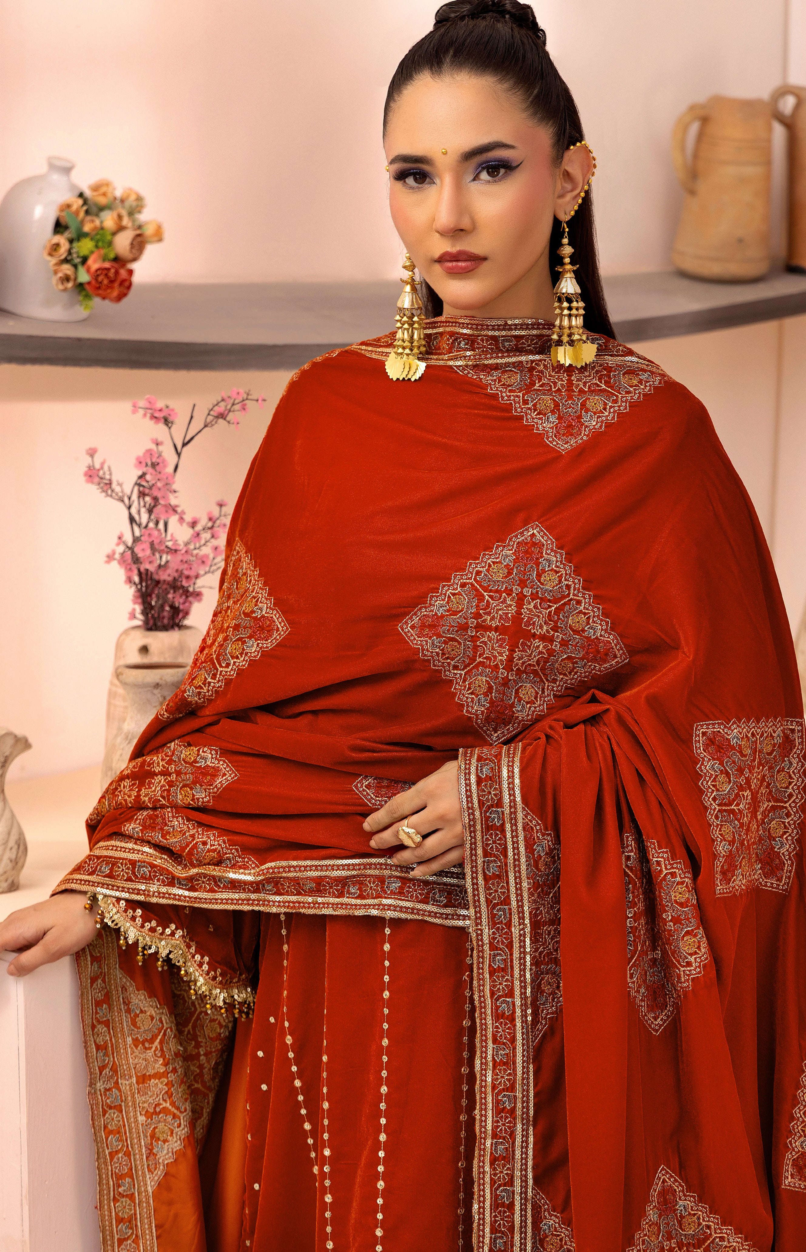 Sunehri Shaam - Unstitched 3pc
