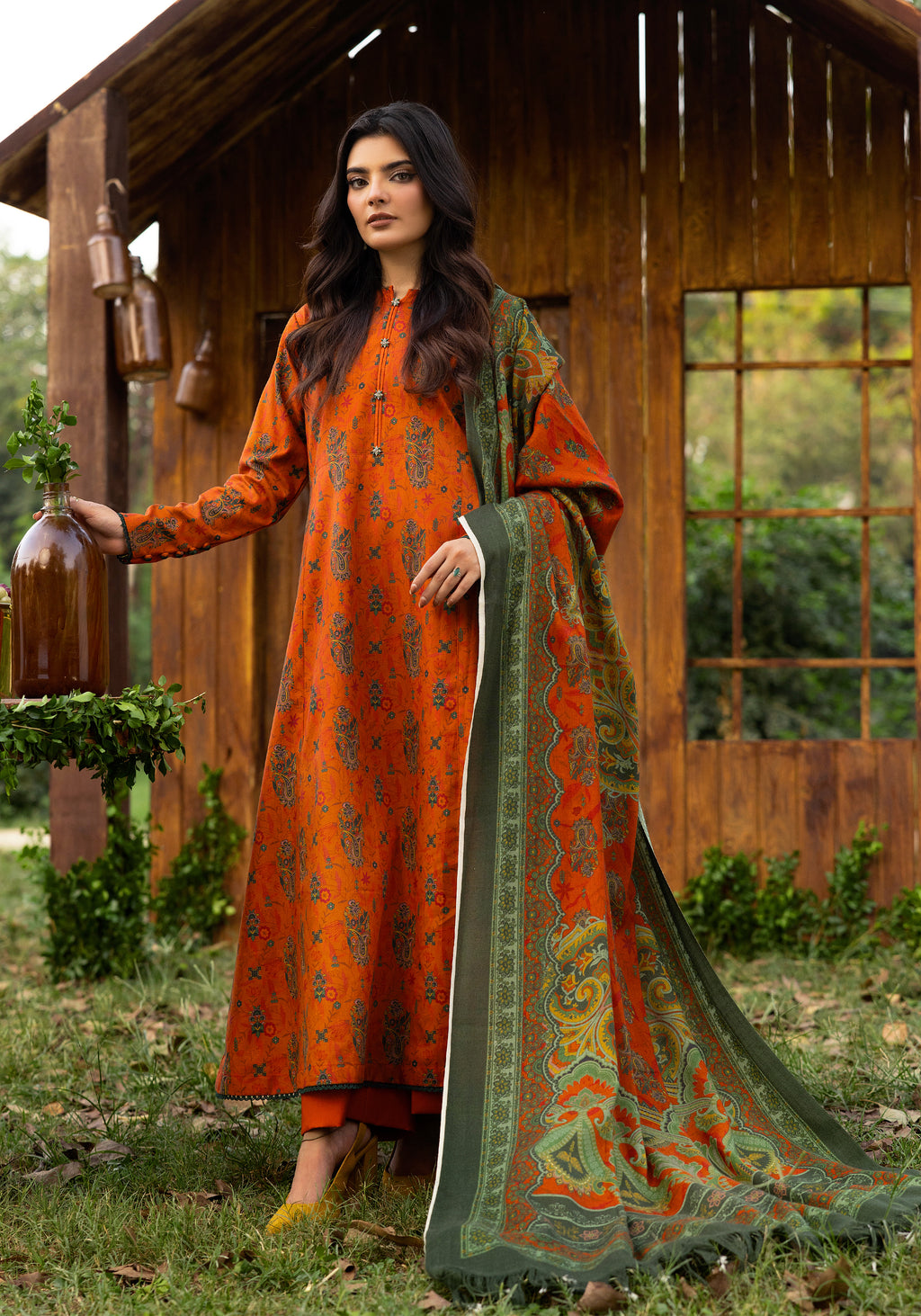 Sunehri Subah - Unstitched 3pc