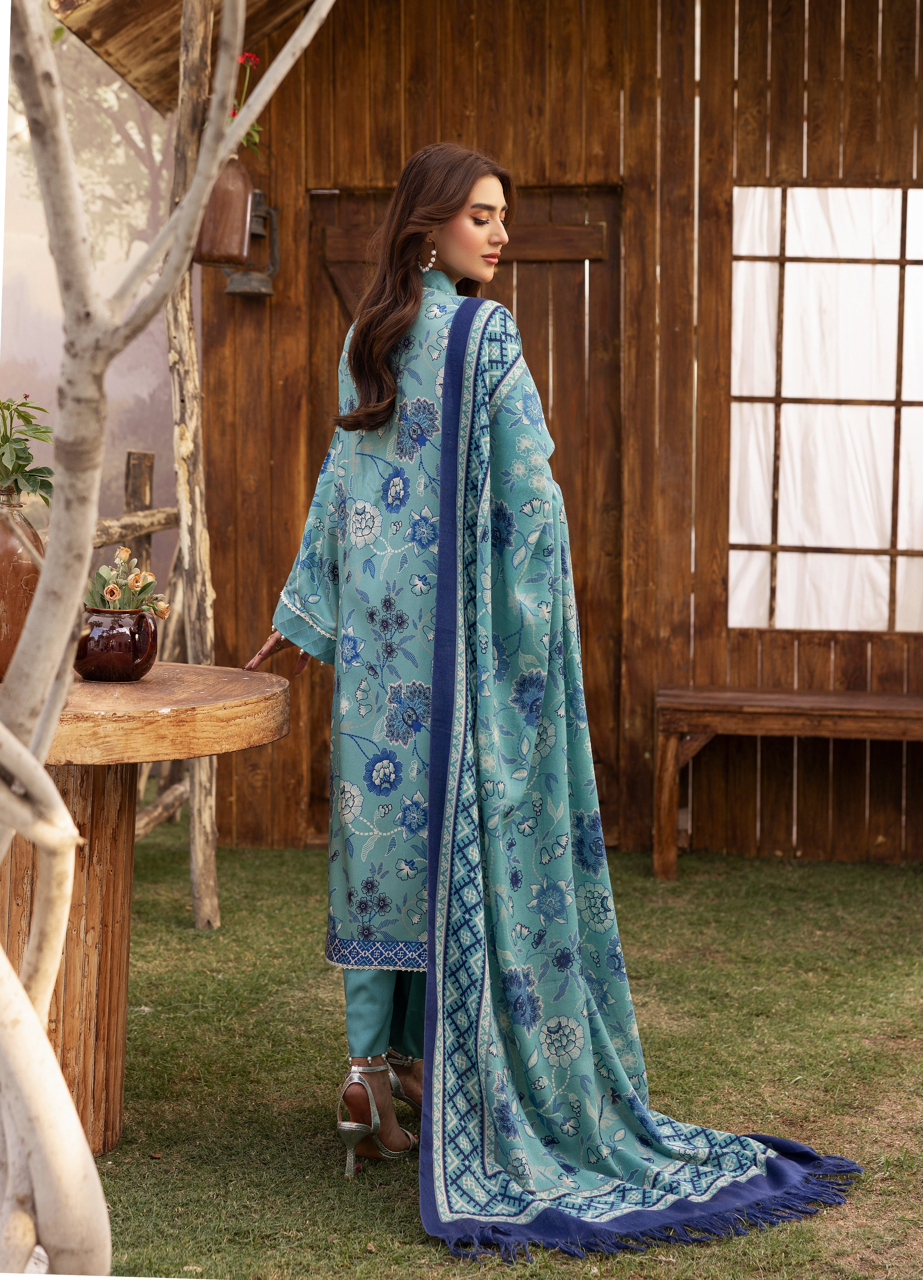 Baadal - Unstitched 3pc