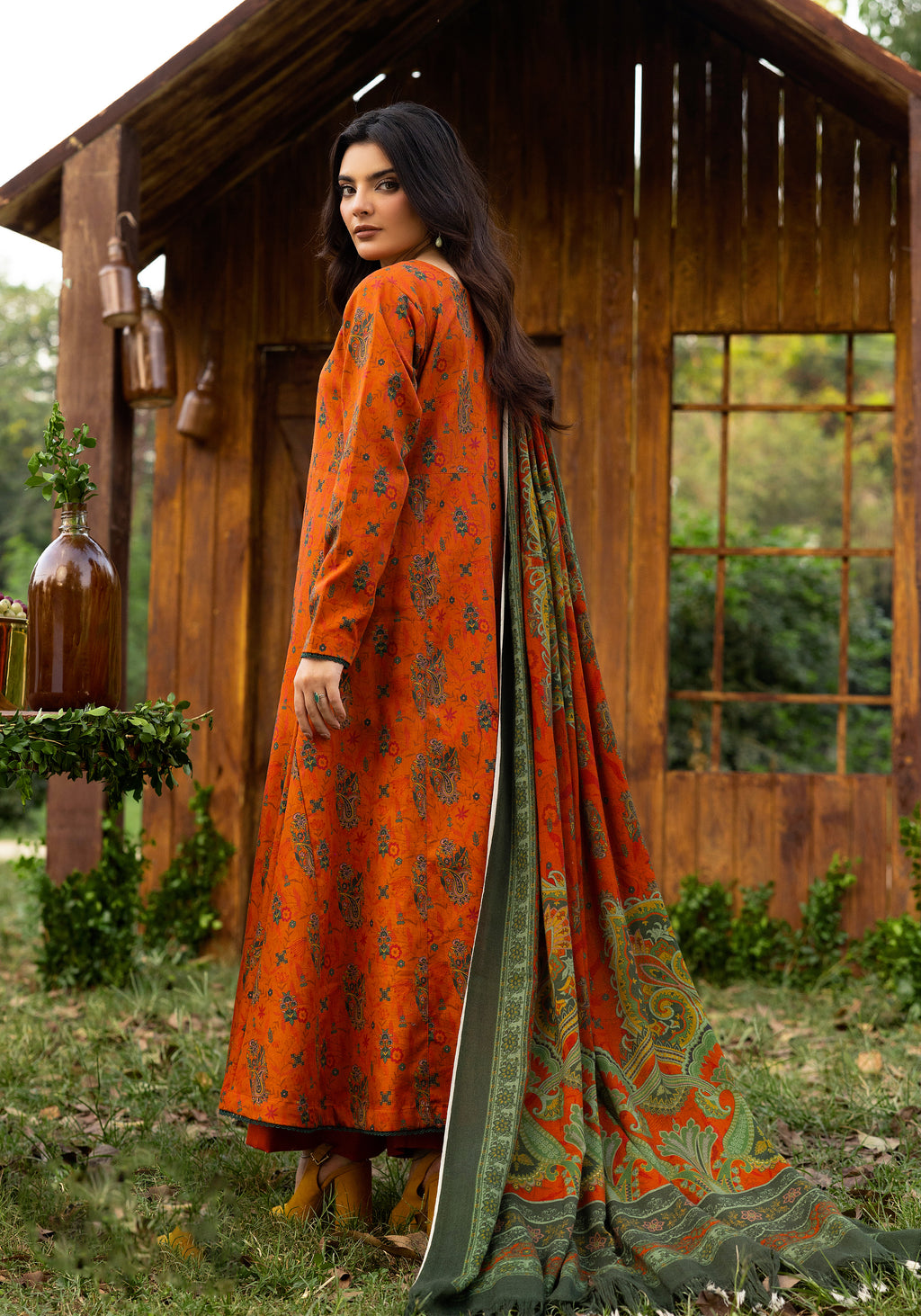 Sunehri Subah - Unstitched 3pc