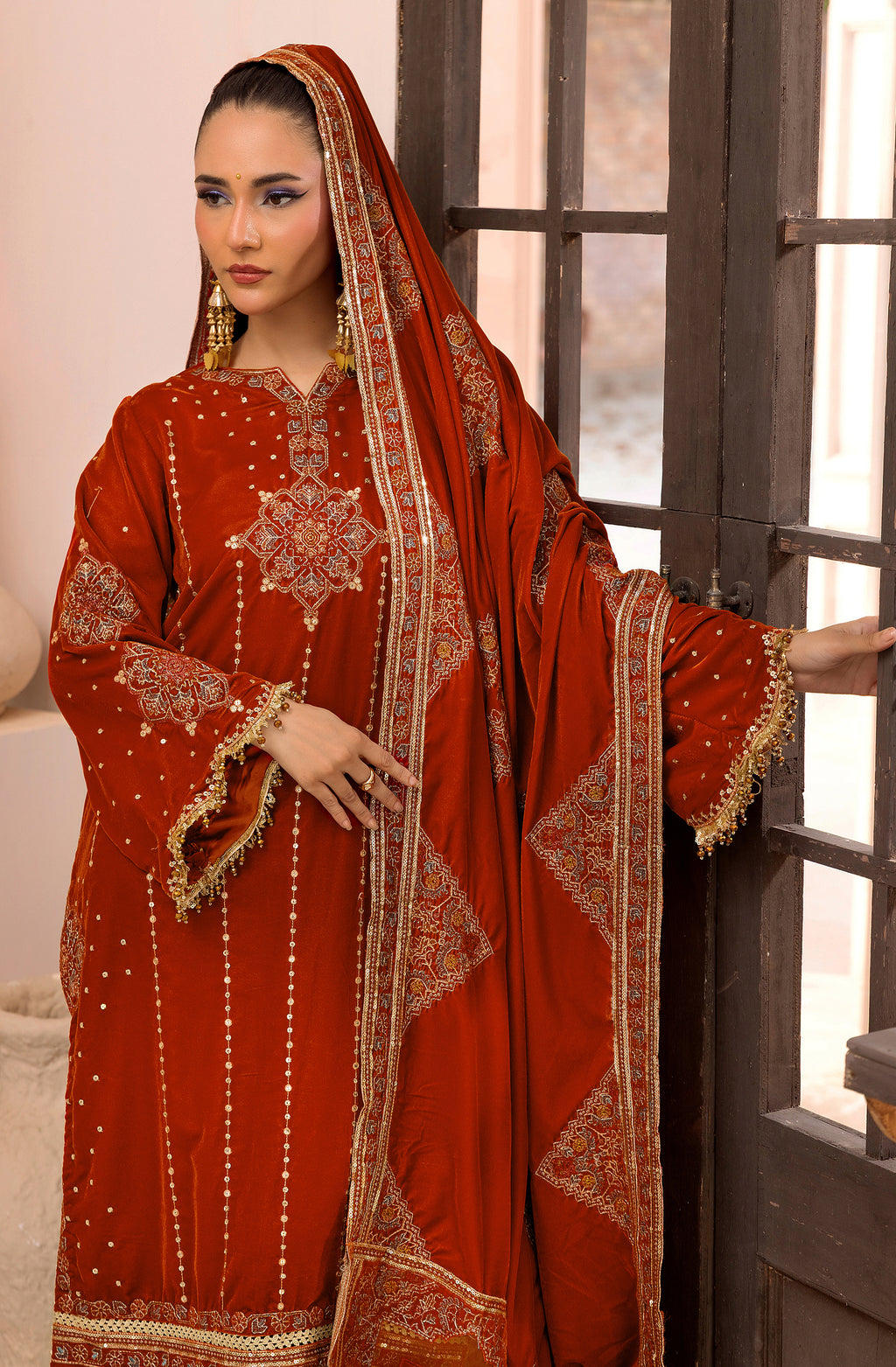 Sunehri Shaam - Unstitched 3pc