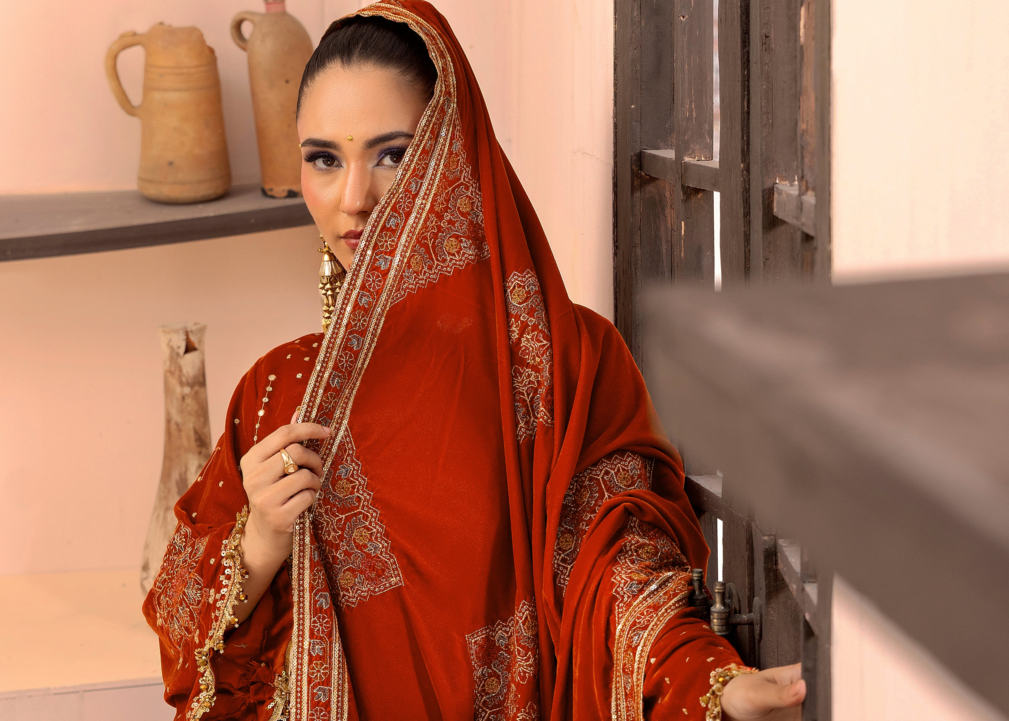 Sunehri Shaam - Unstitched 3pc