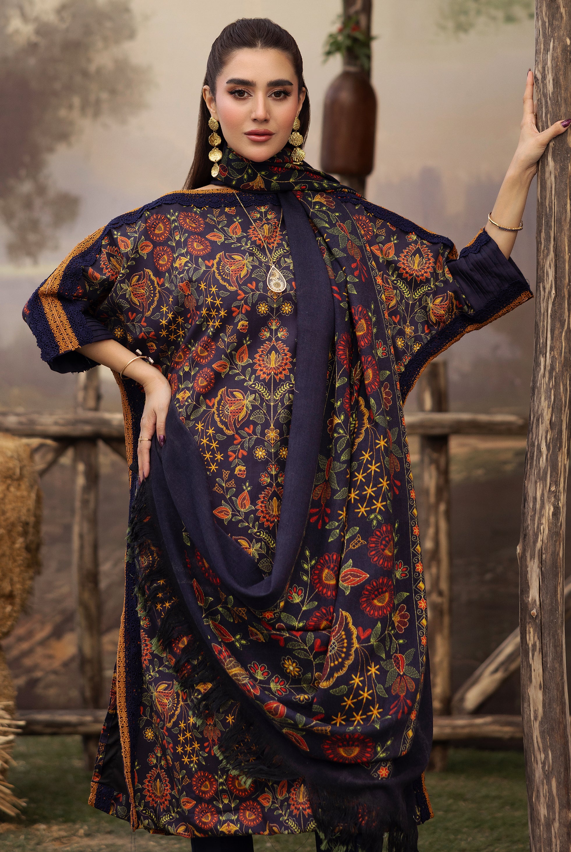 Mahreen - Unstitched 3pc