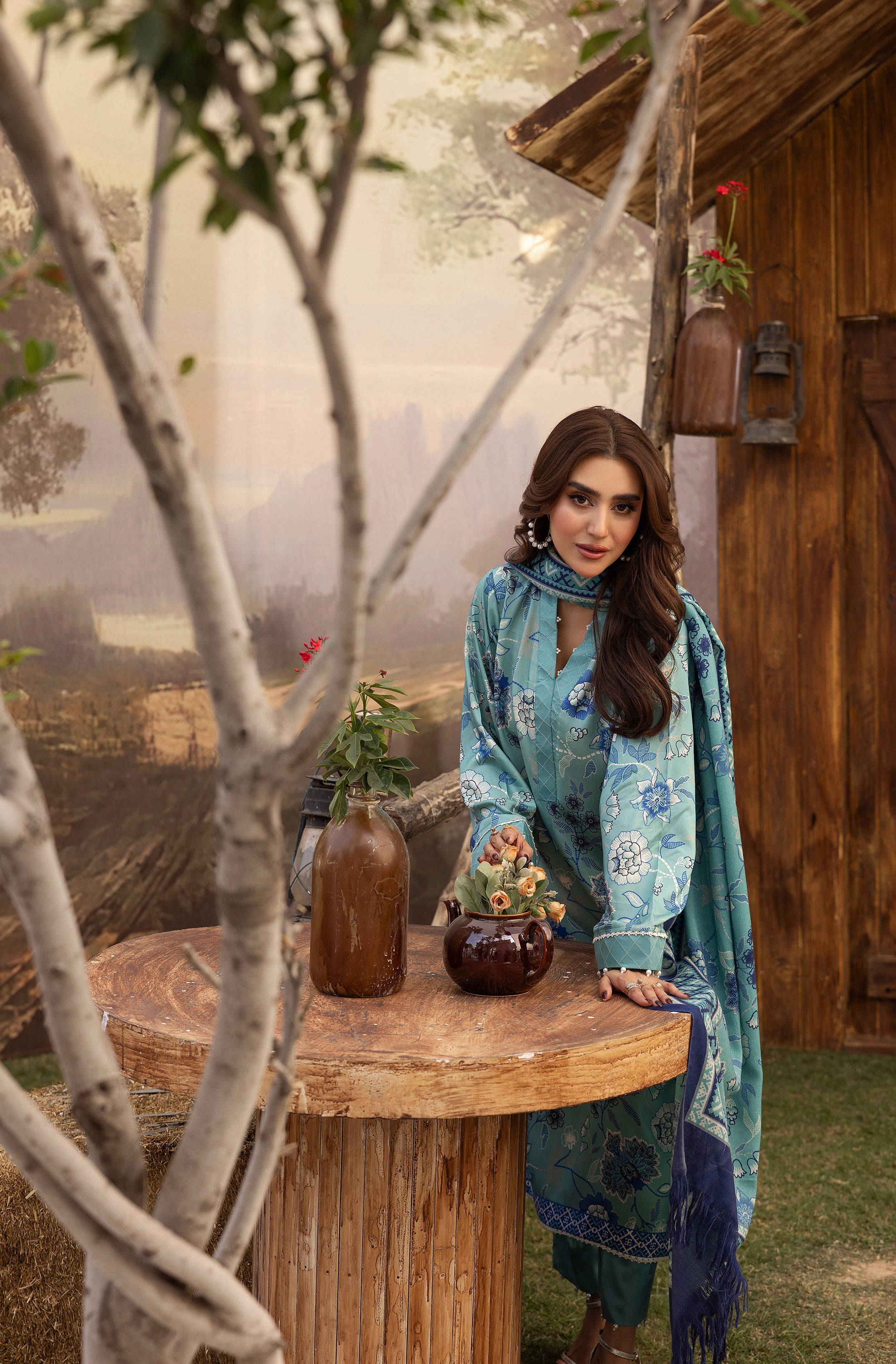 Baadal - Unstitched 3pc