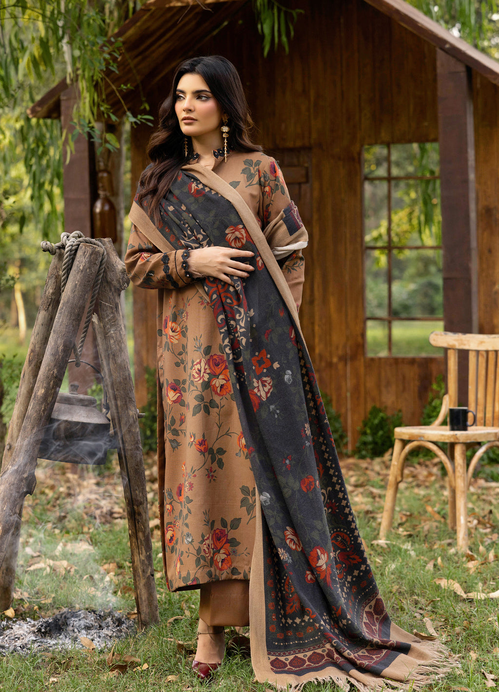 Kesar - Unstitched 3pc