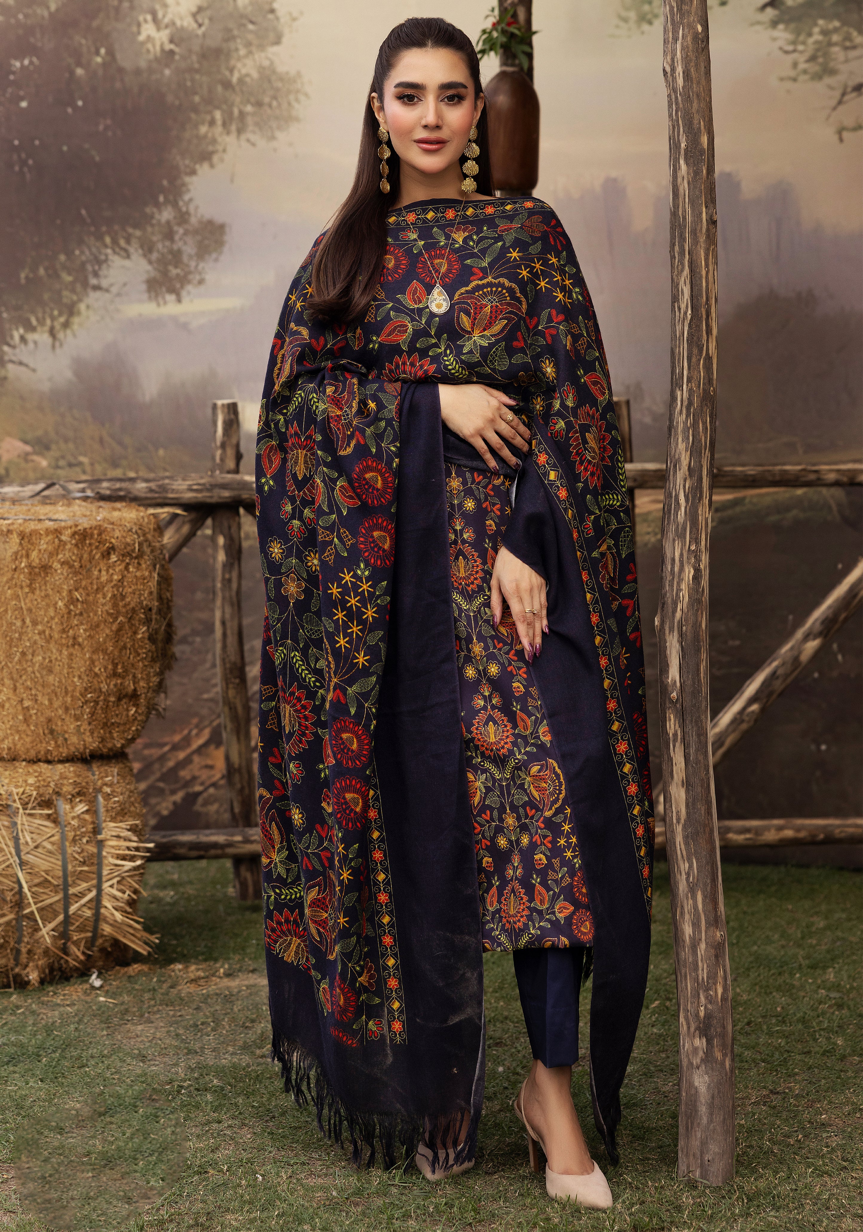 Mahreen - Unstitched 3pc