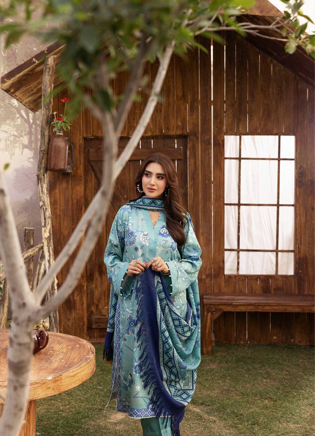 Baadal - Unstitched 3pc