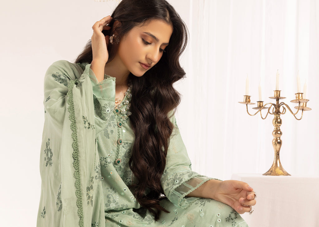 Sage Serenity - Unstitched 3pc