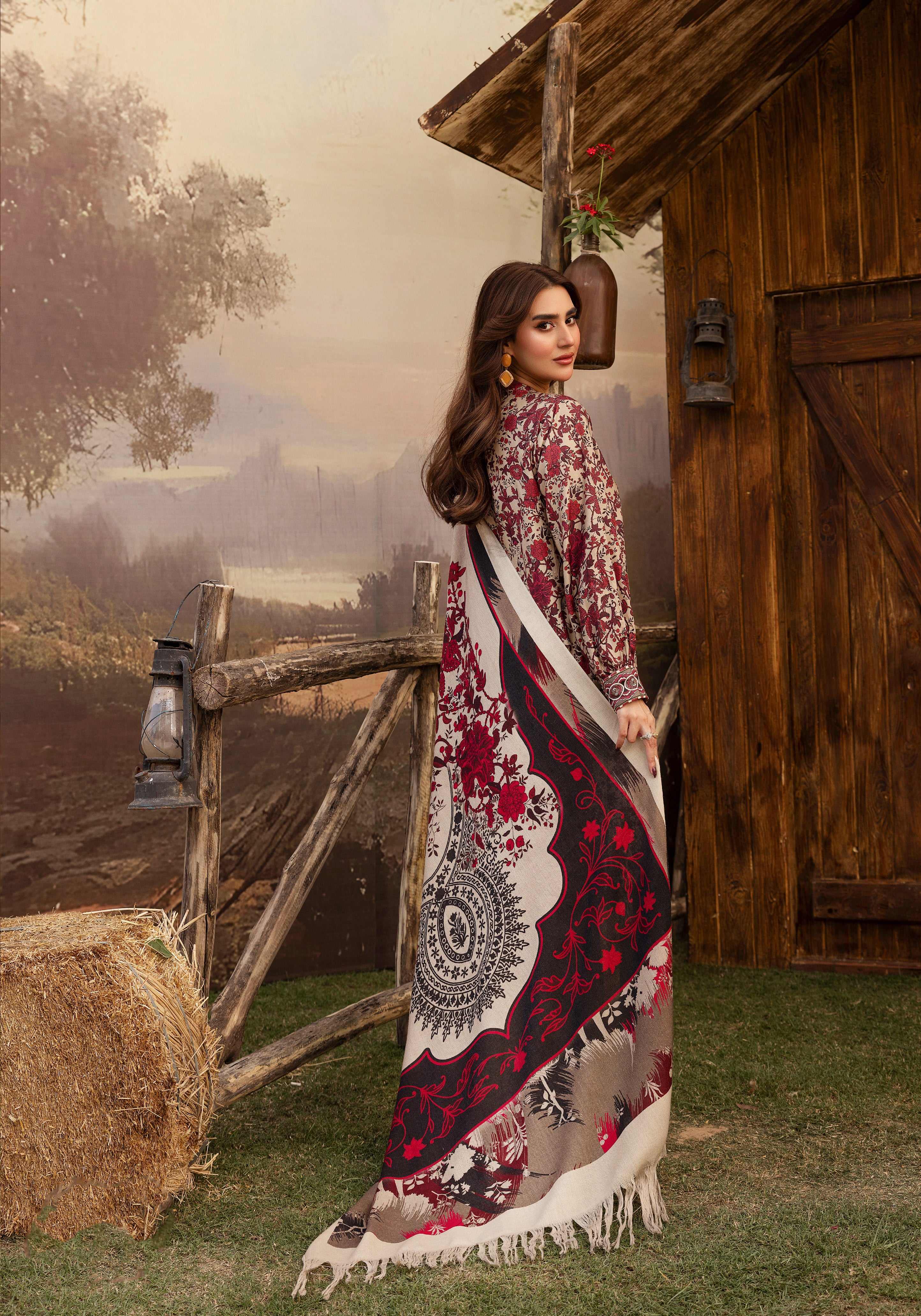 Nayaab - Unstitched 3pc