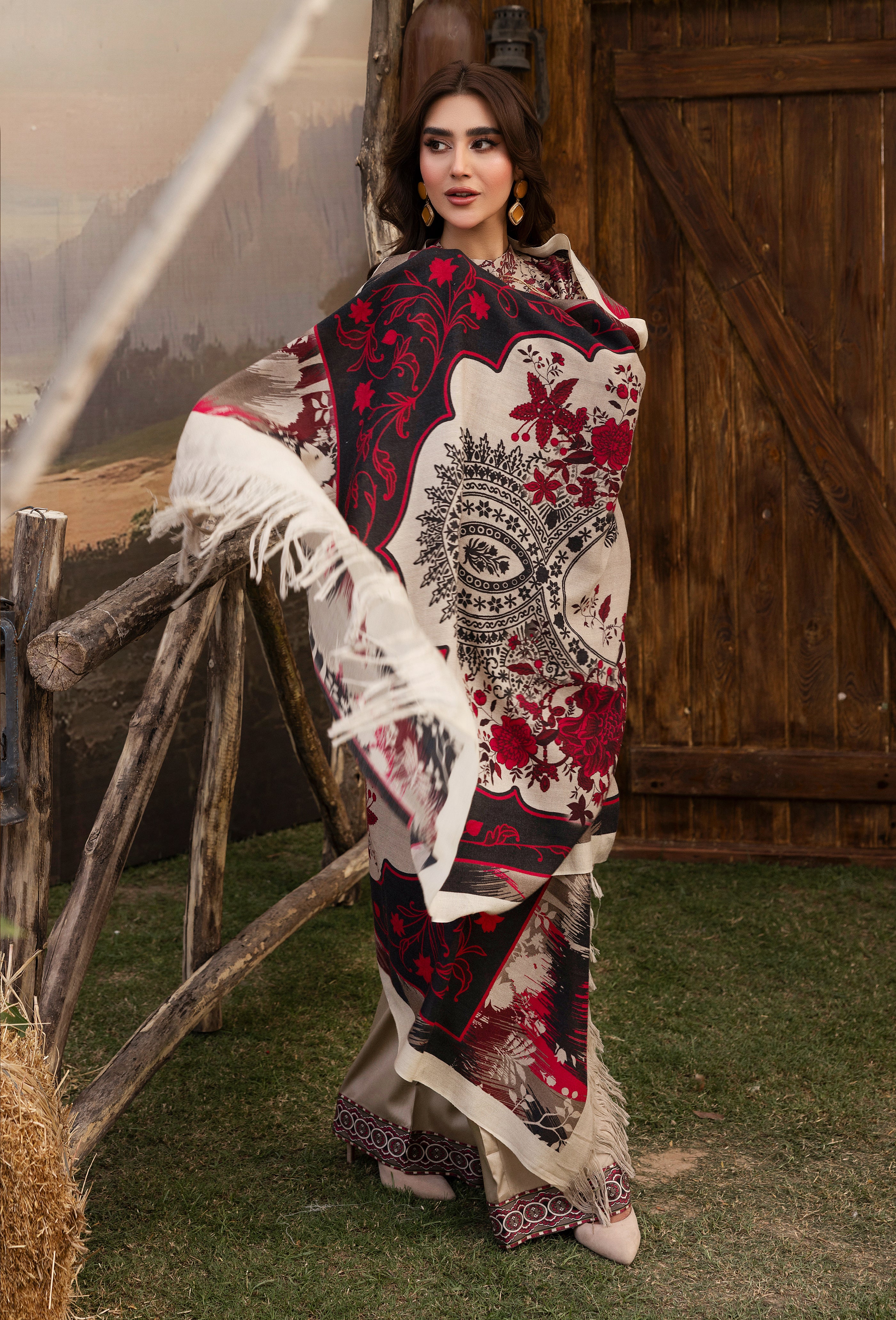 Nayaab - Unstitched 3pc