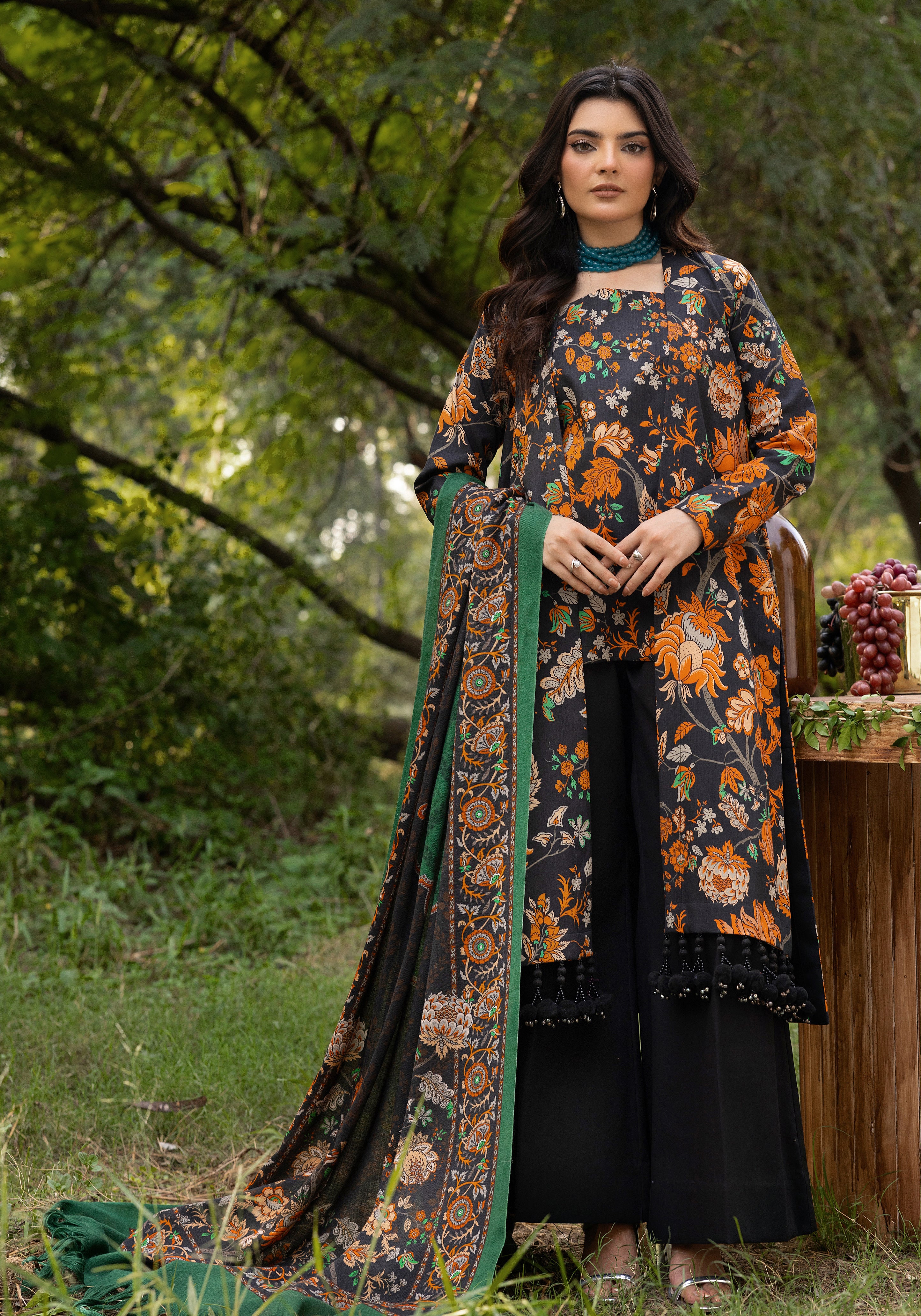 Rang-e-Sheher - Unstitched 3pc
