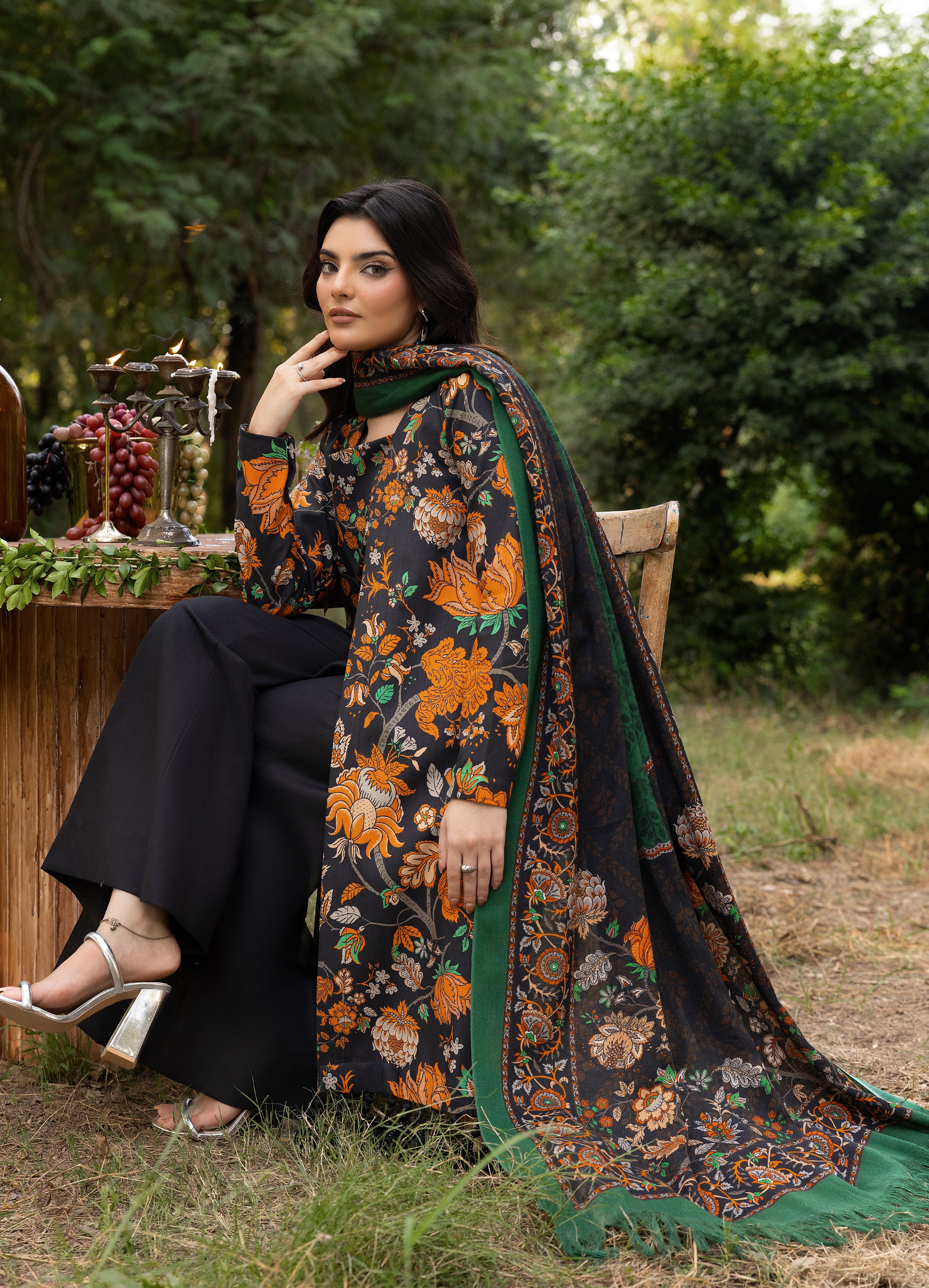 Rang-e-Sheher - Unstitched 3pc