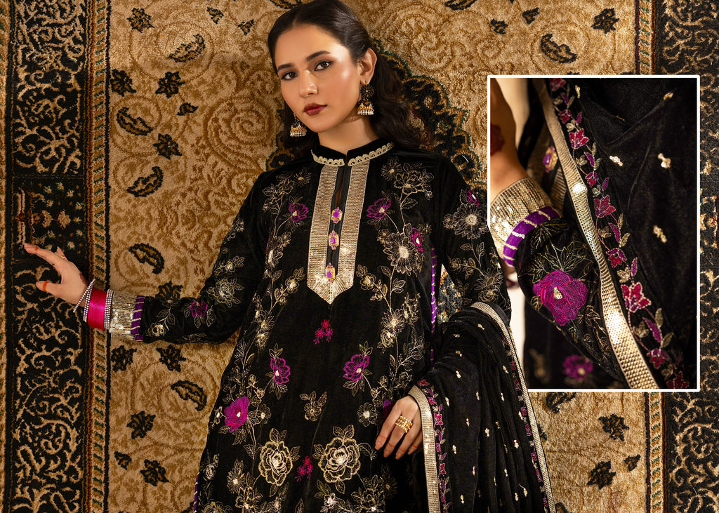 Nazneen - Unstitched 3pc