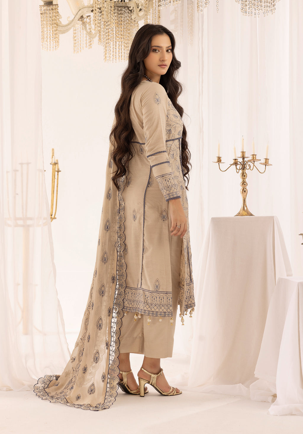 Faint Breeze - Unstitched 3pc