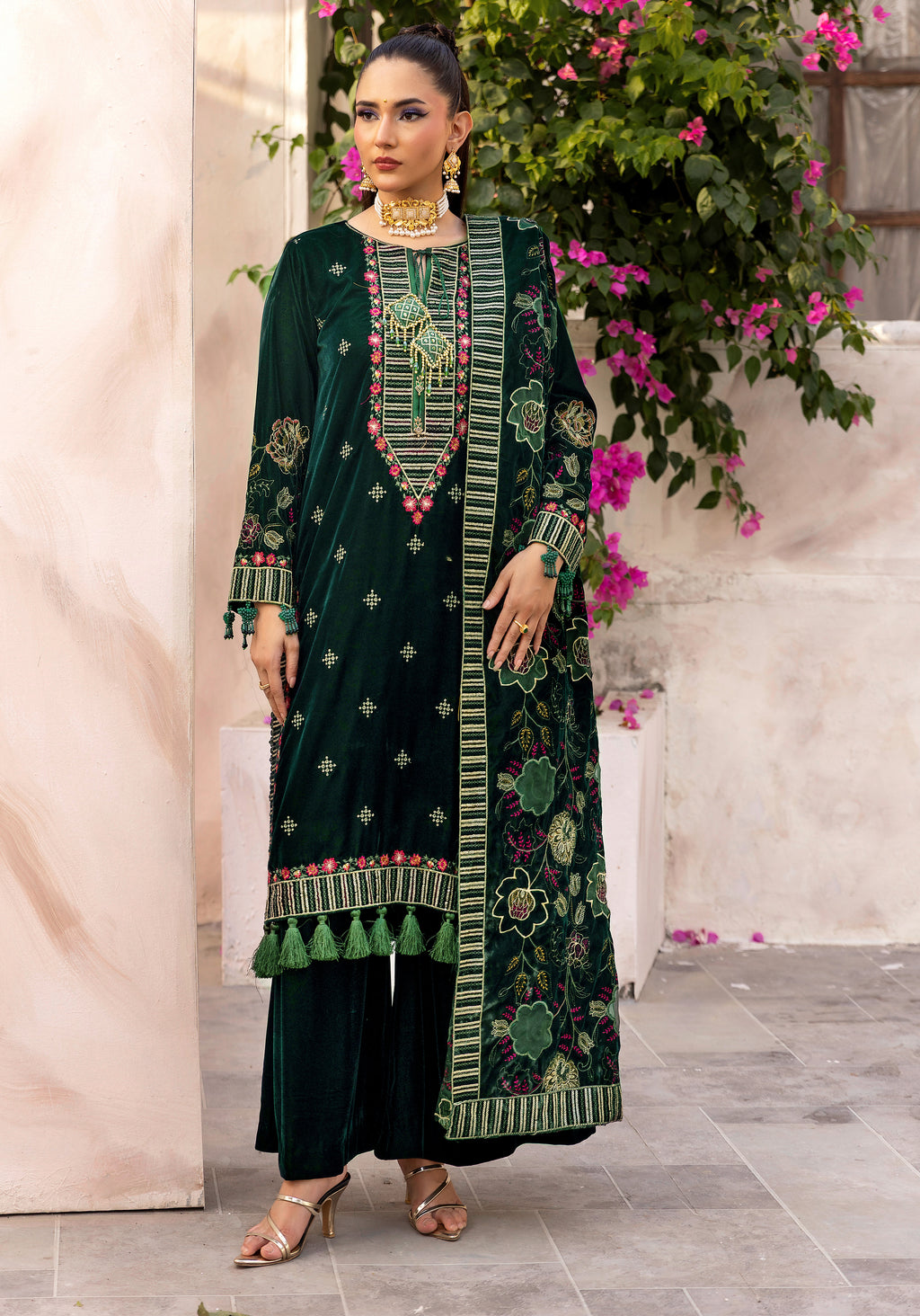 Zeenat-e-Sardi - Unstitched 3pc