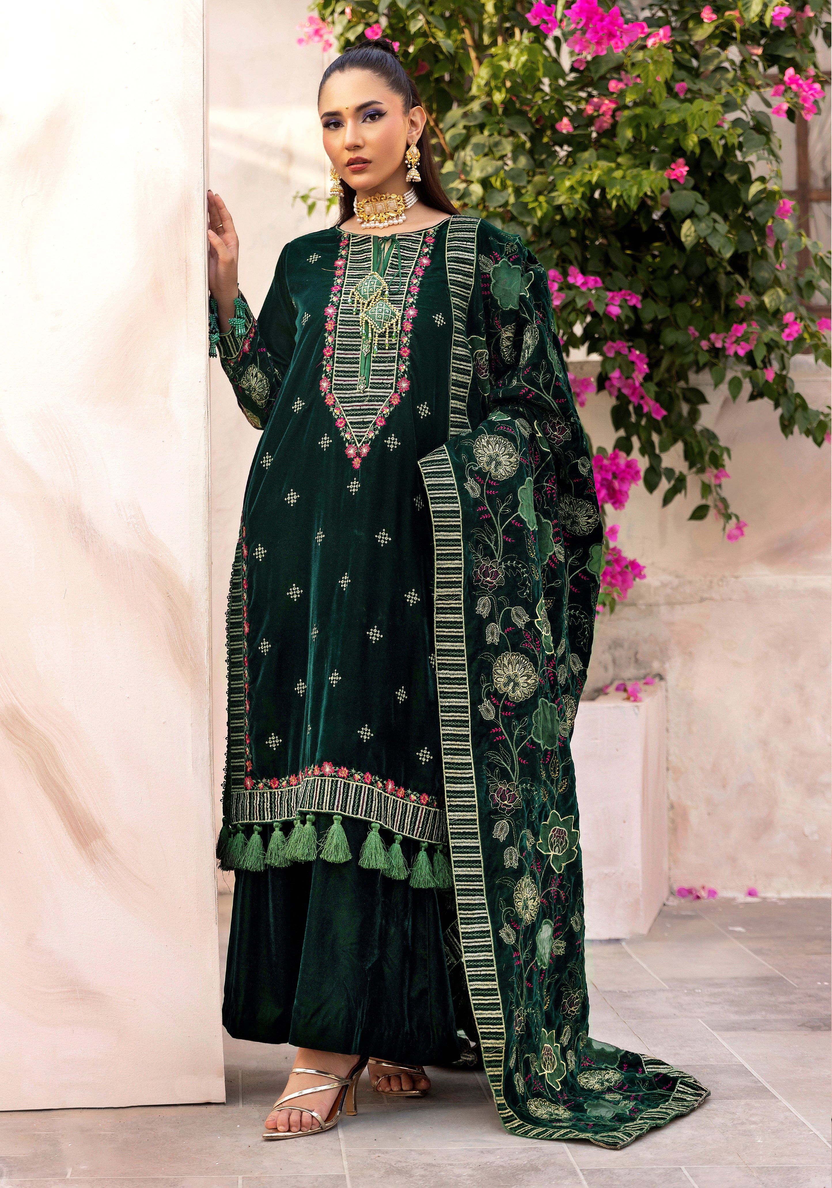 Zeenat-e-Sardi - Unstitched 3pc