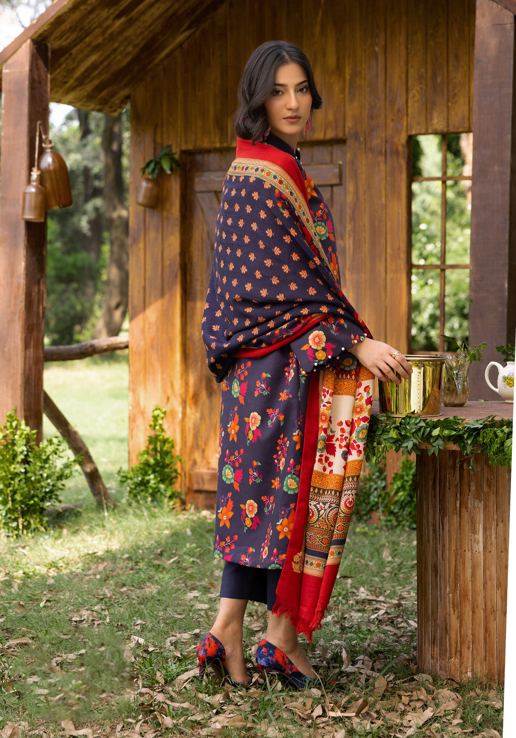 Chandni - Unstitched 3pc