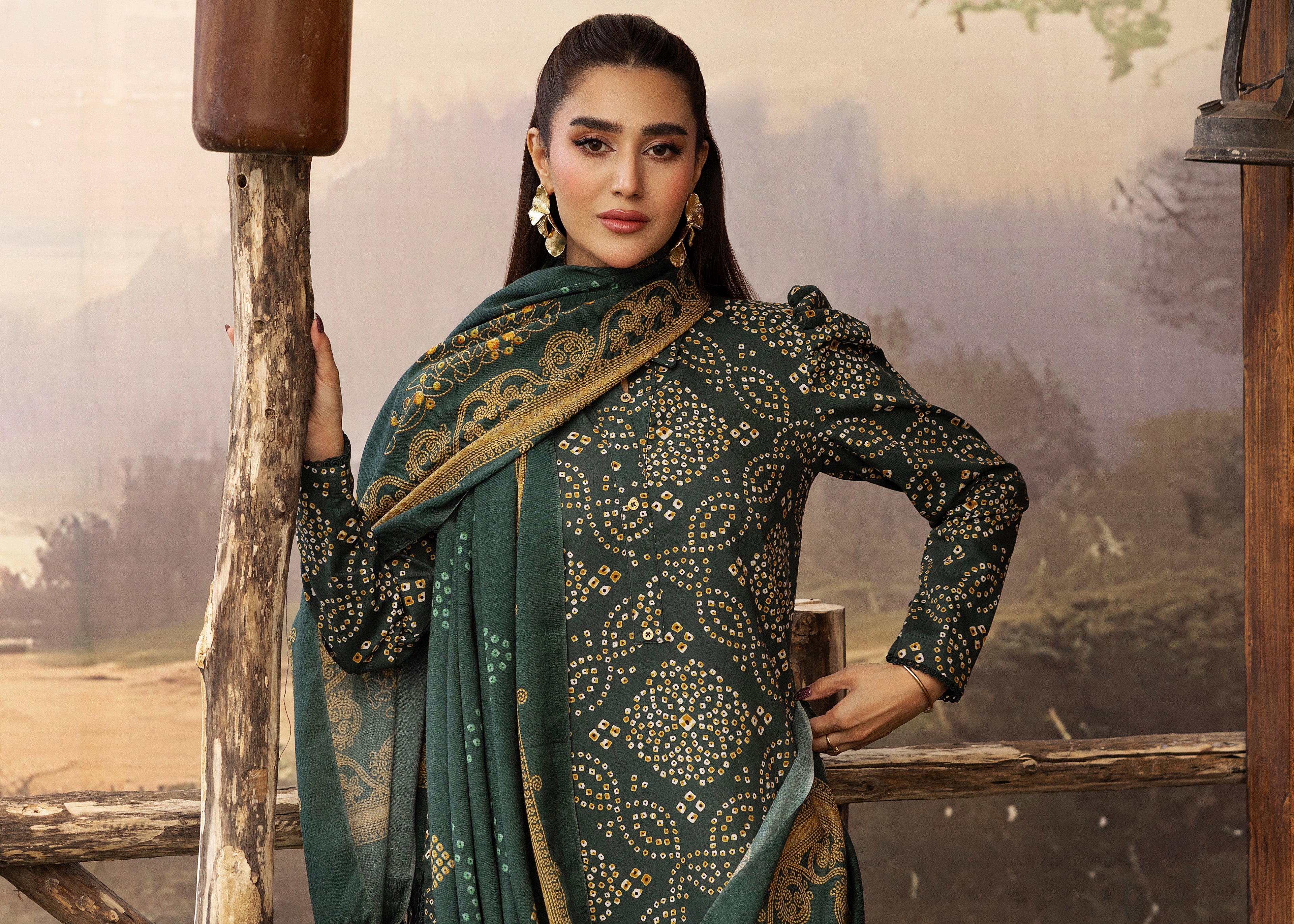 Ranaa - Unstitched 3pc