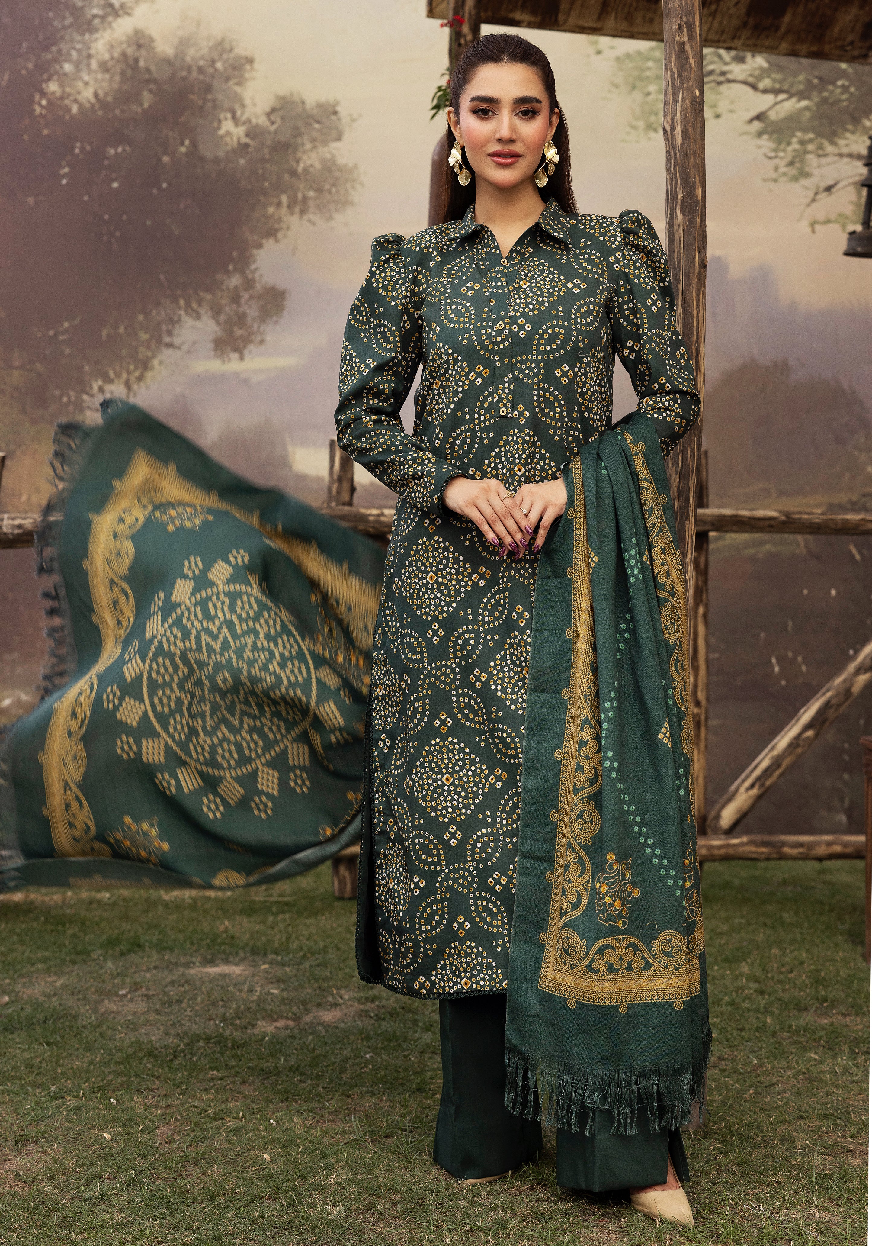 Ranaa - Unstitched 3pc