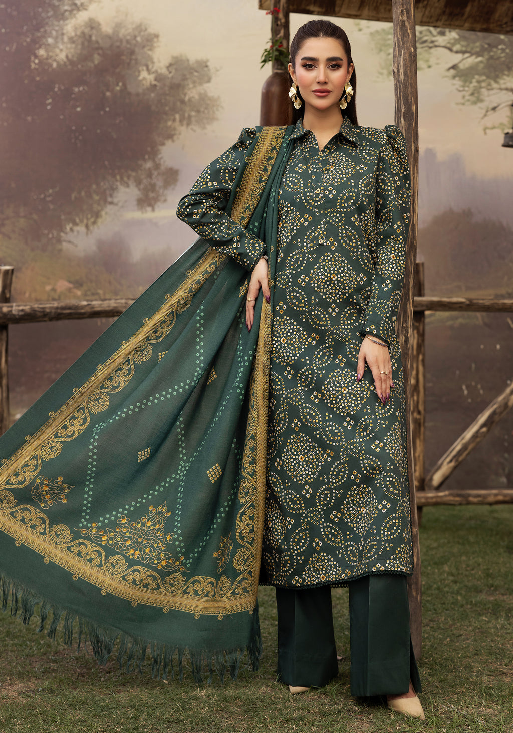 Ranaa - Unstitched 3pc