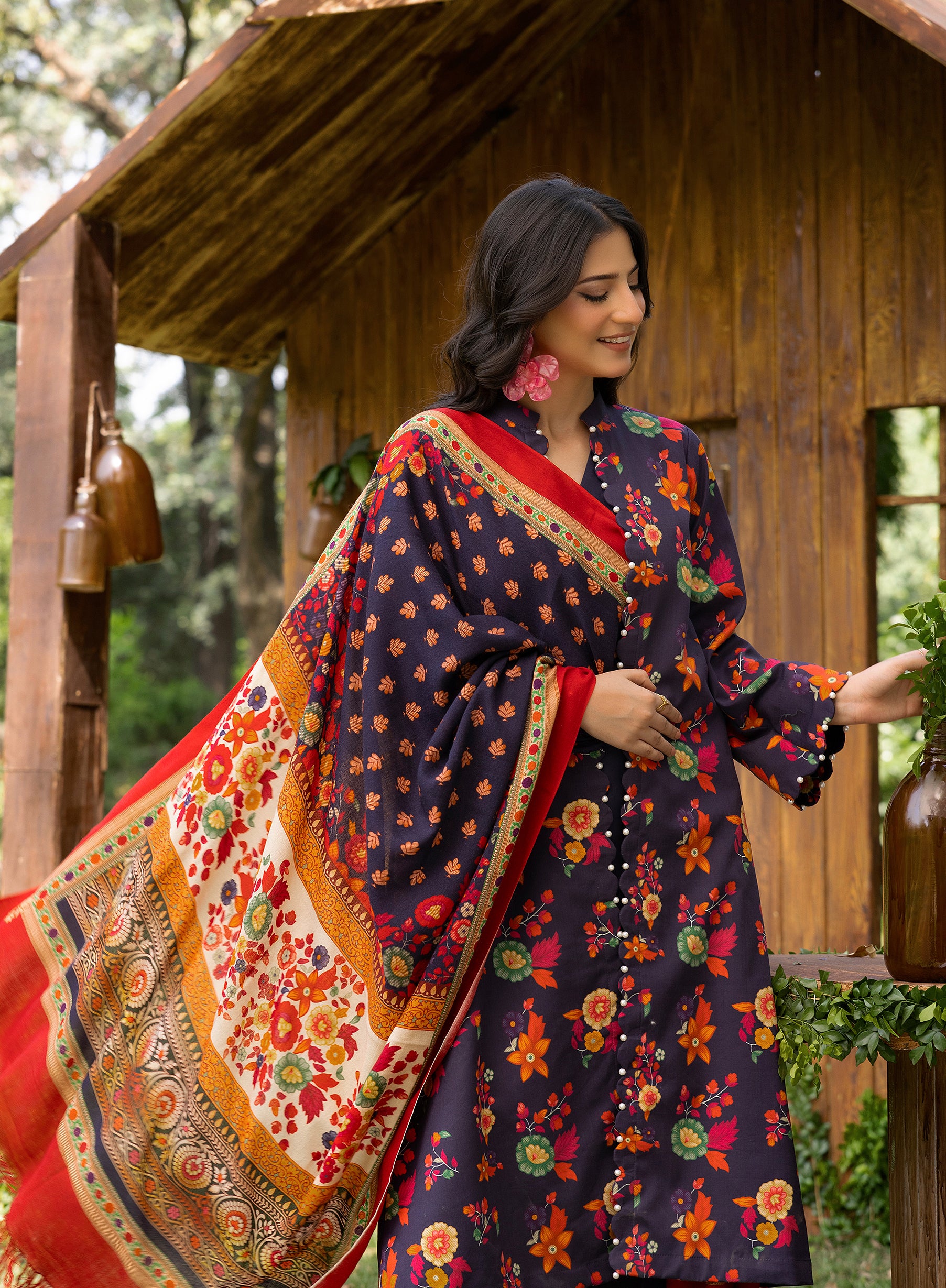 Chandni - Unstitched 3pc