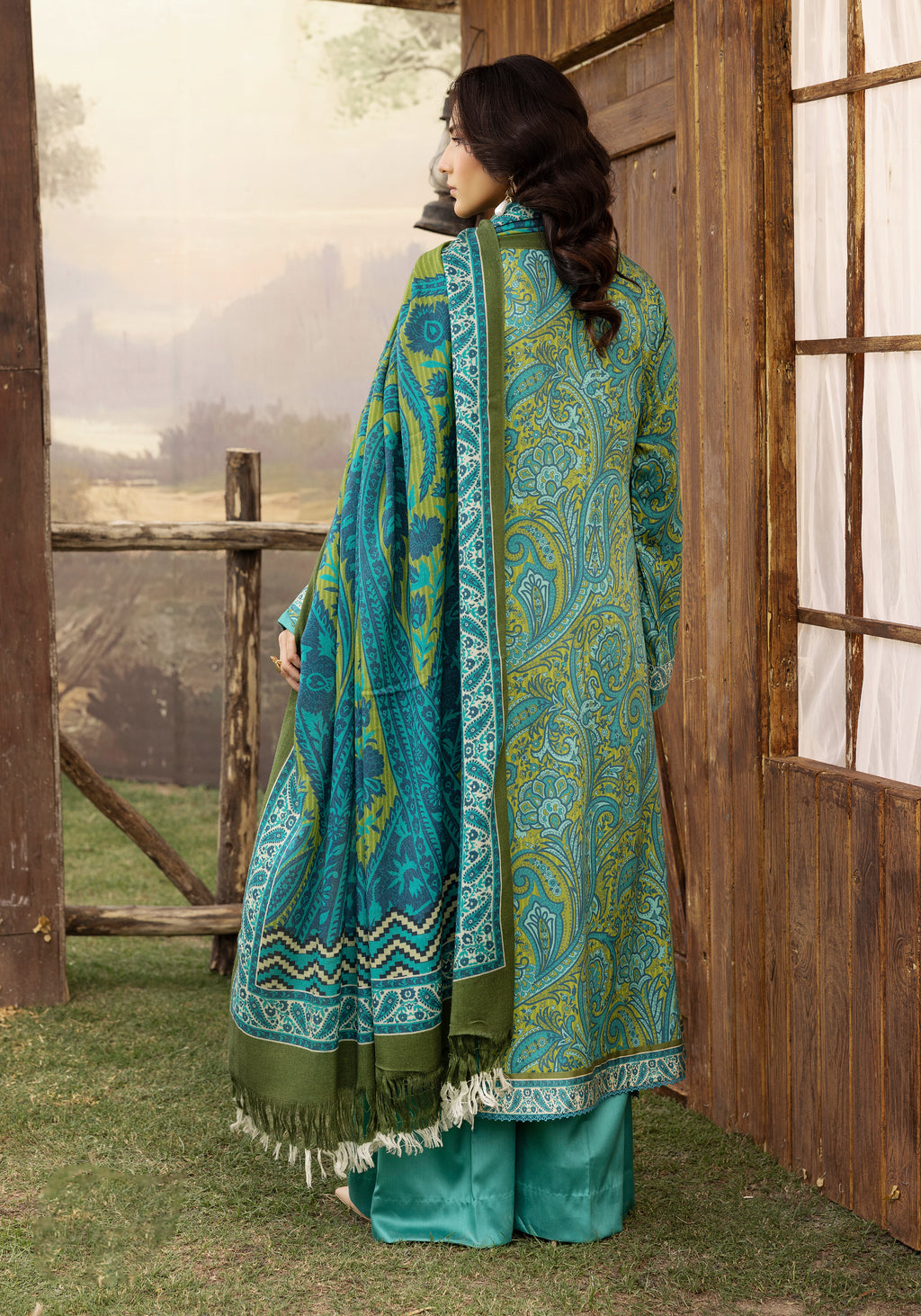 Aabroo - Unstitched 3pc