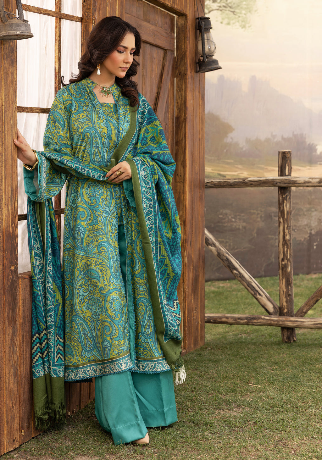 Aabroo - Unstitched 3pc