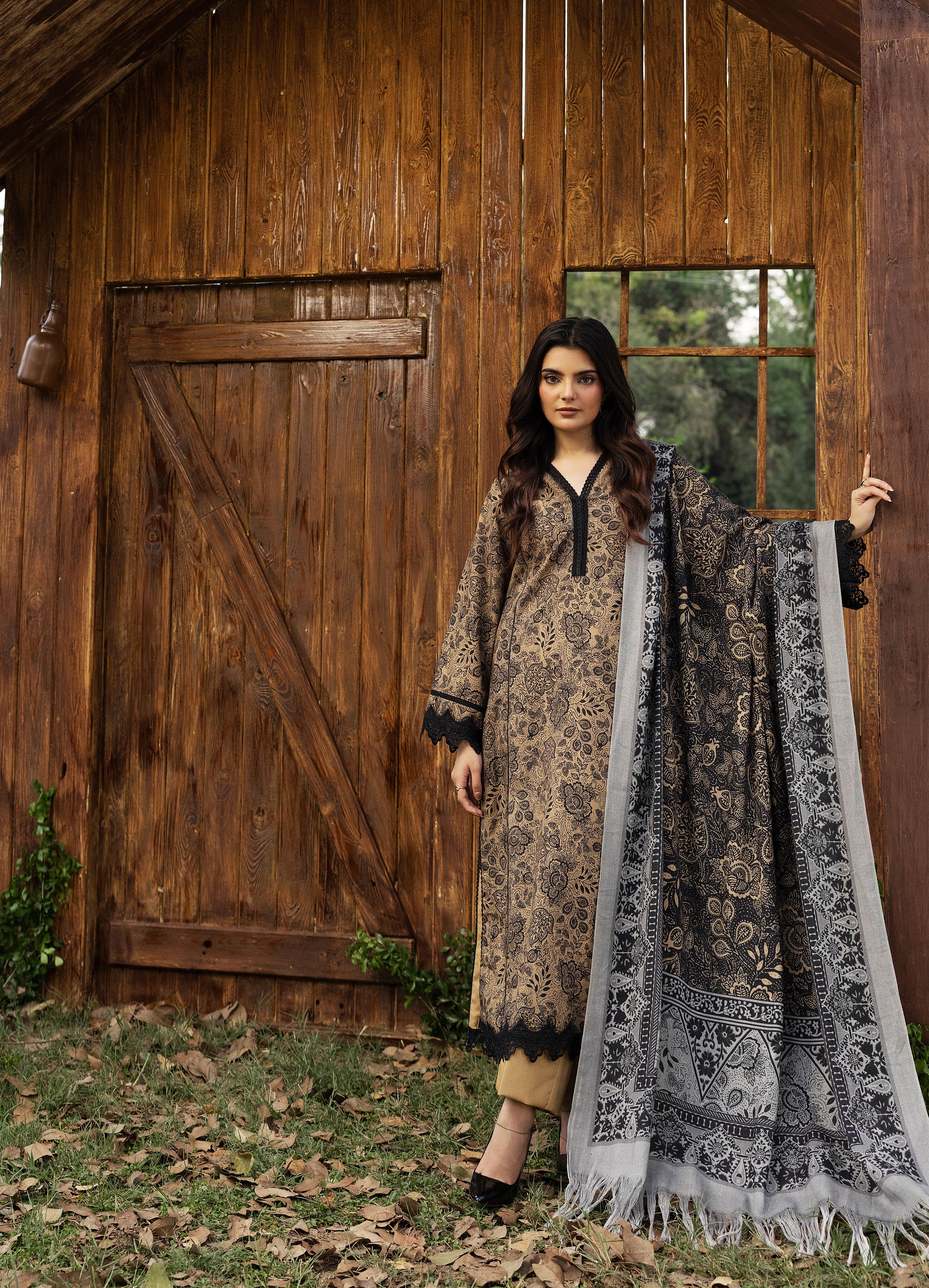 Sabeen - Unstitched 3pc