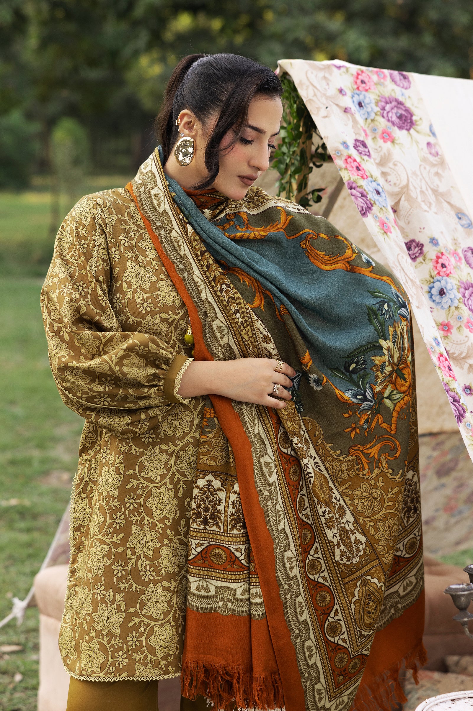 Tabeer - Unstitched 3pc