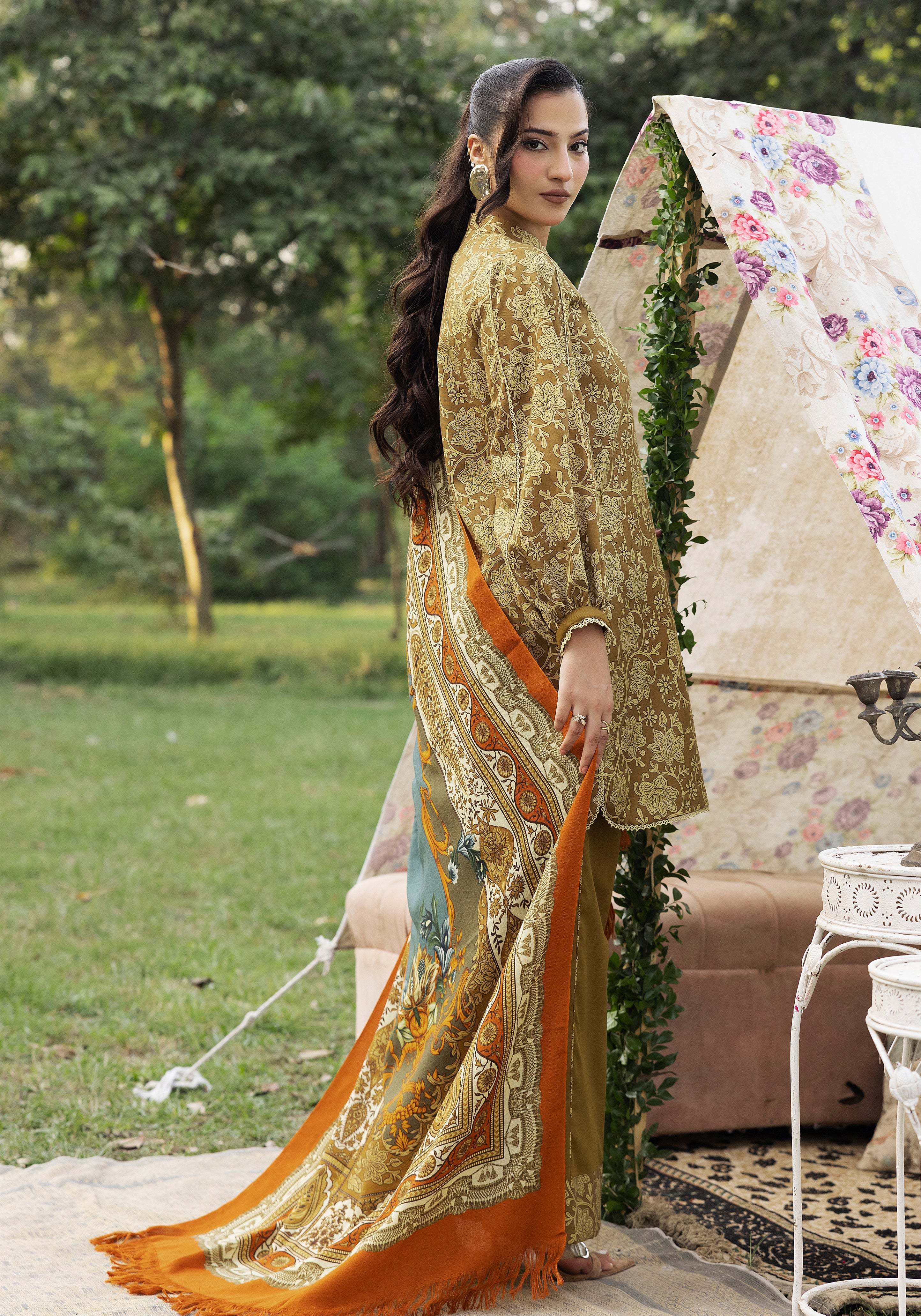 Tabeer - Unstitched 3pc