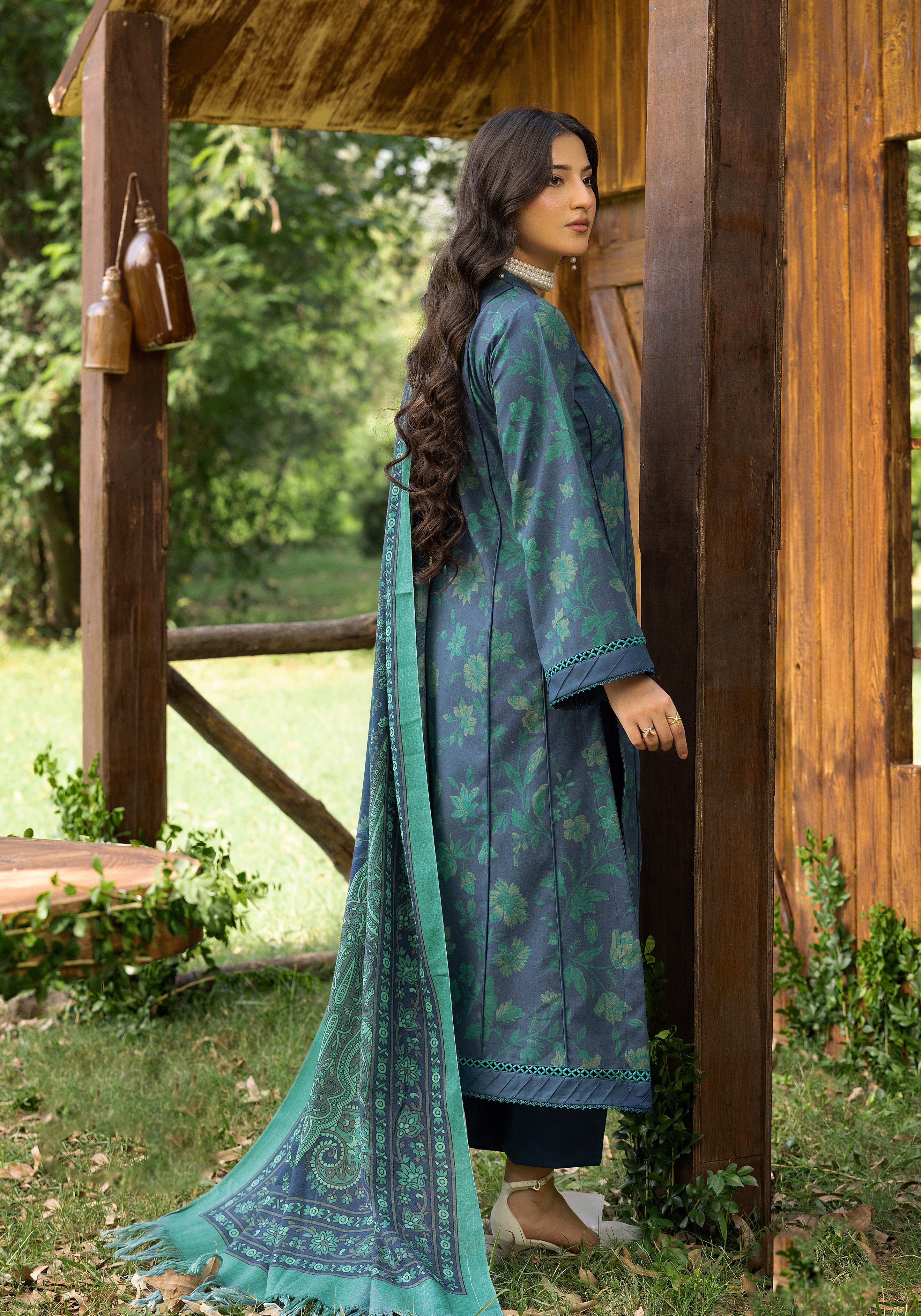 Nazaakat - Unstitched 3pc