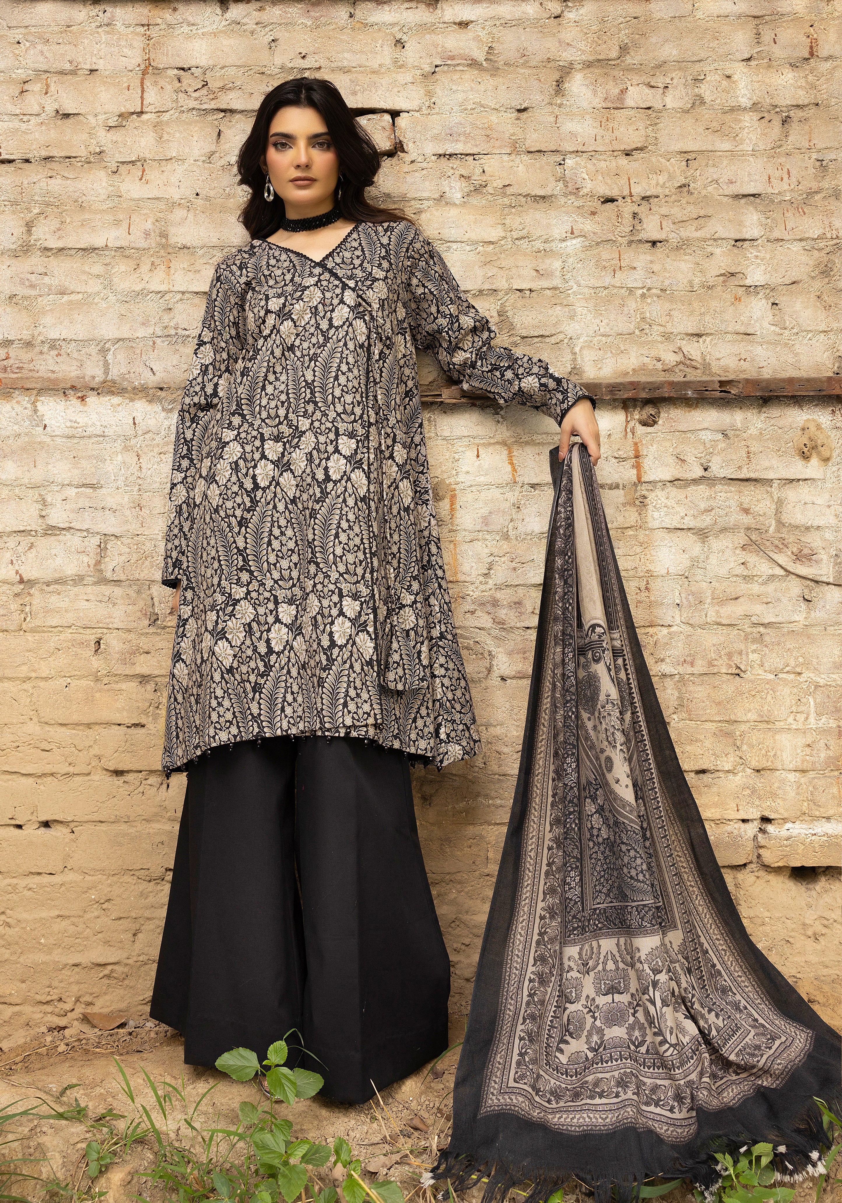 Narmahat - Unstitched 3pc