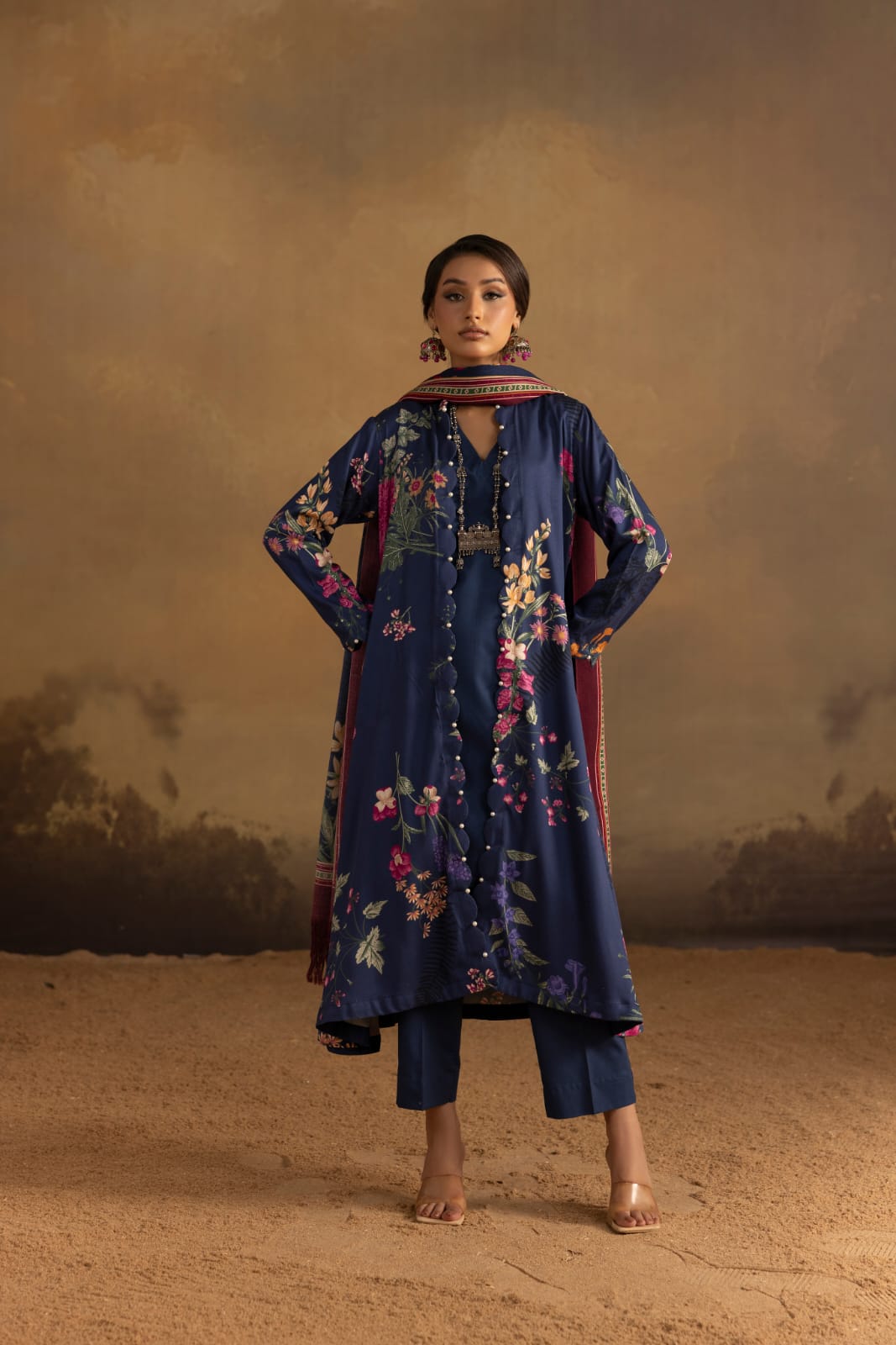 Gul Komal - Unstitched 3pc