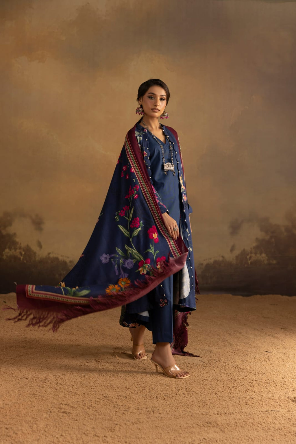 Gul Komal - Unstitched 3pc