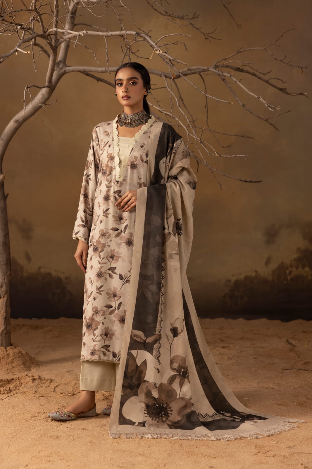 Komal Saaz - Unstitched 3pc