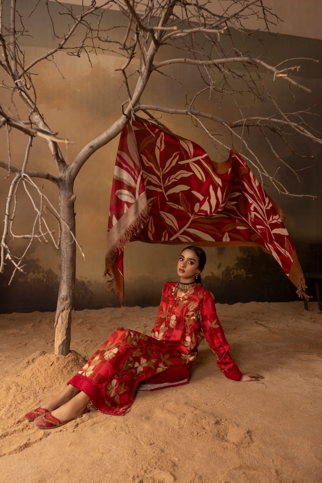 Noor-e-Komal - Unstitched 3pc