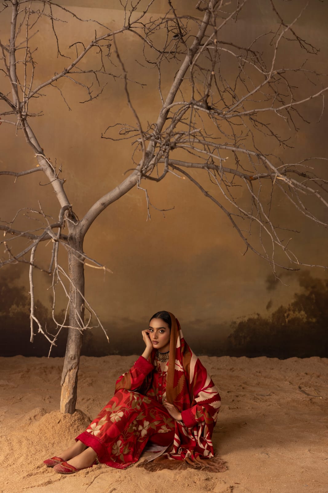 Noor-e-Komal - Unstitched 3pc