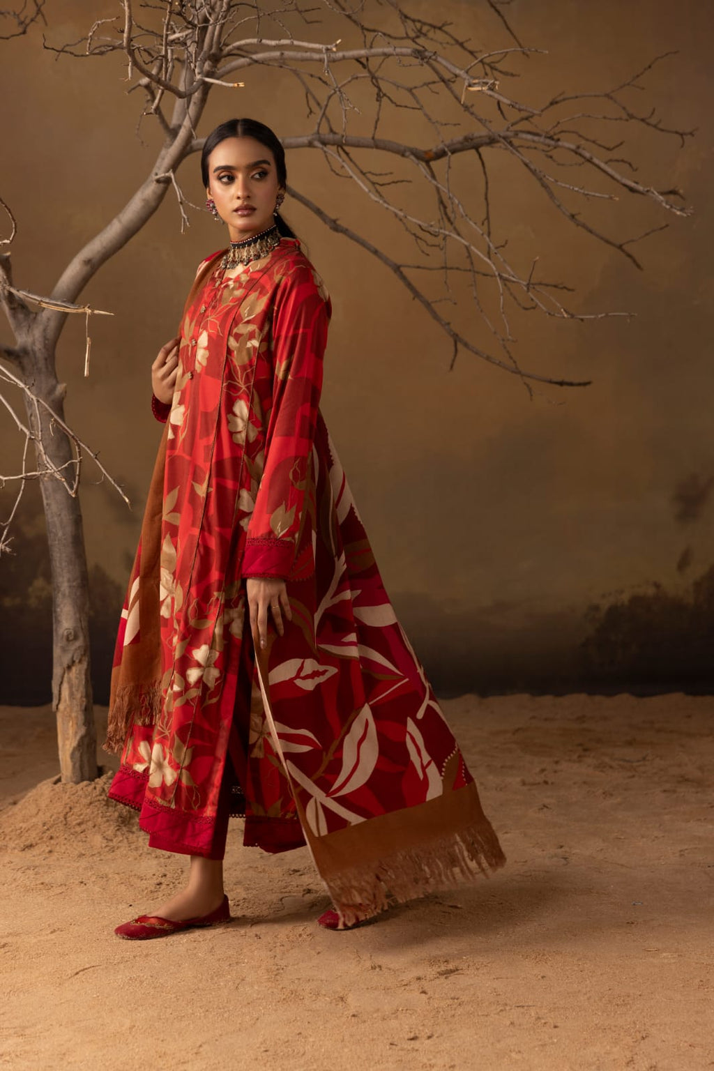 Noor-e-Komal - Unstitched 3pc