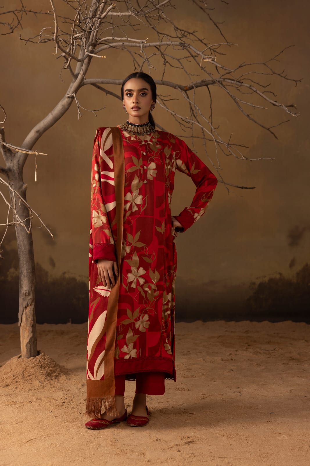 Noor-e-Komal - Unstitched 3pc